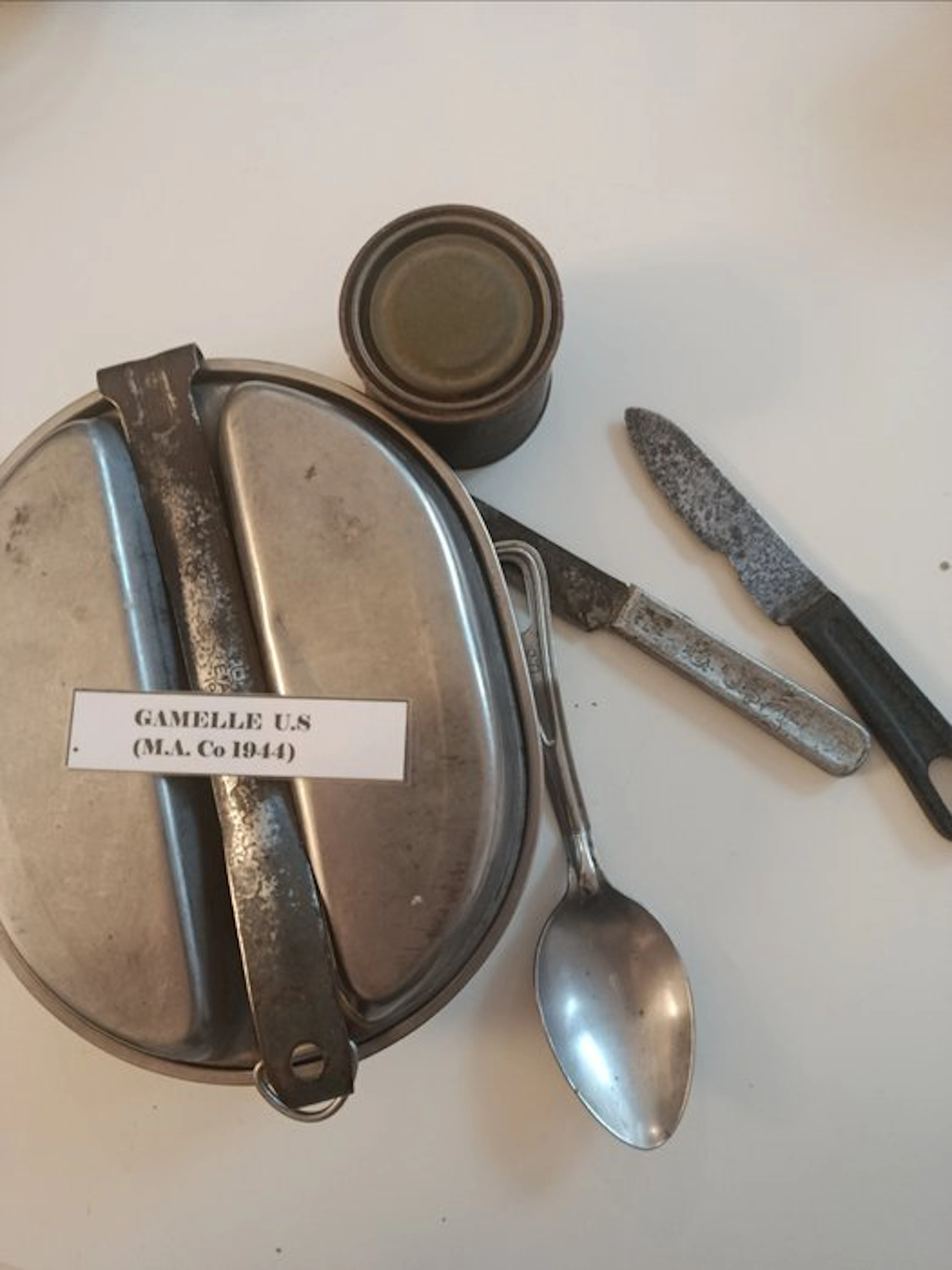 E.A. Co. (Edward Andrews Company) - Dinner service (5) - Steel - U.S