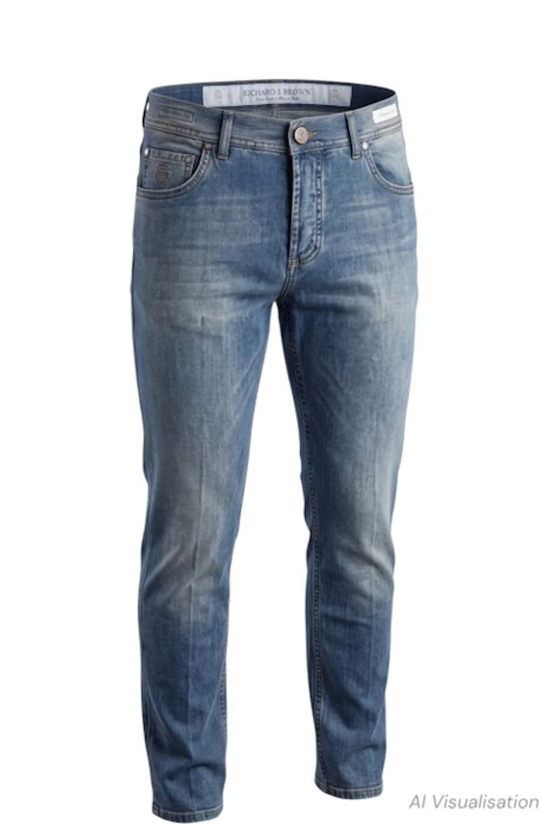 Richard J. Brown-Size 32-Slimfit-with Silk-small hole! - Jeans - New with tags