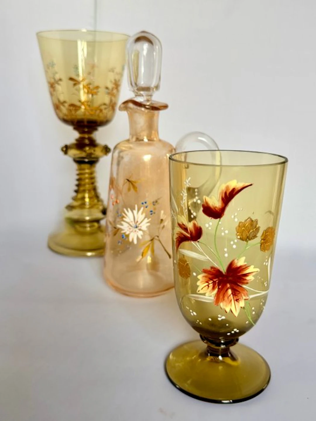 Theresienthaler Krystalglasfabrik - Fritz Heckert - Wine...