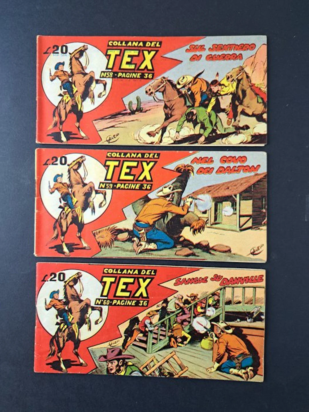 Nel Covo dei Dalton e Altri Seconda Serie - 3 Comic - First edition - 1951