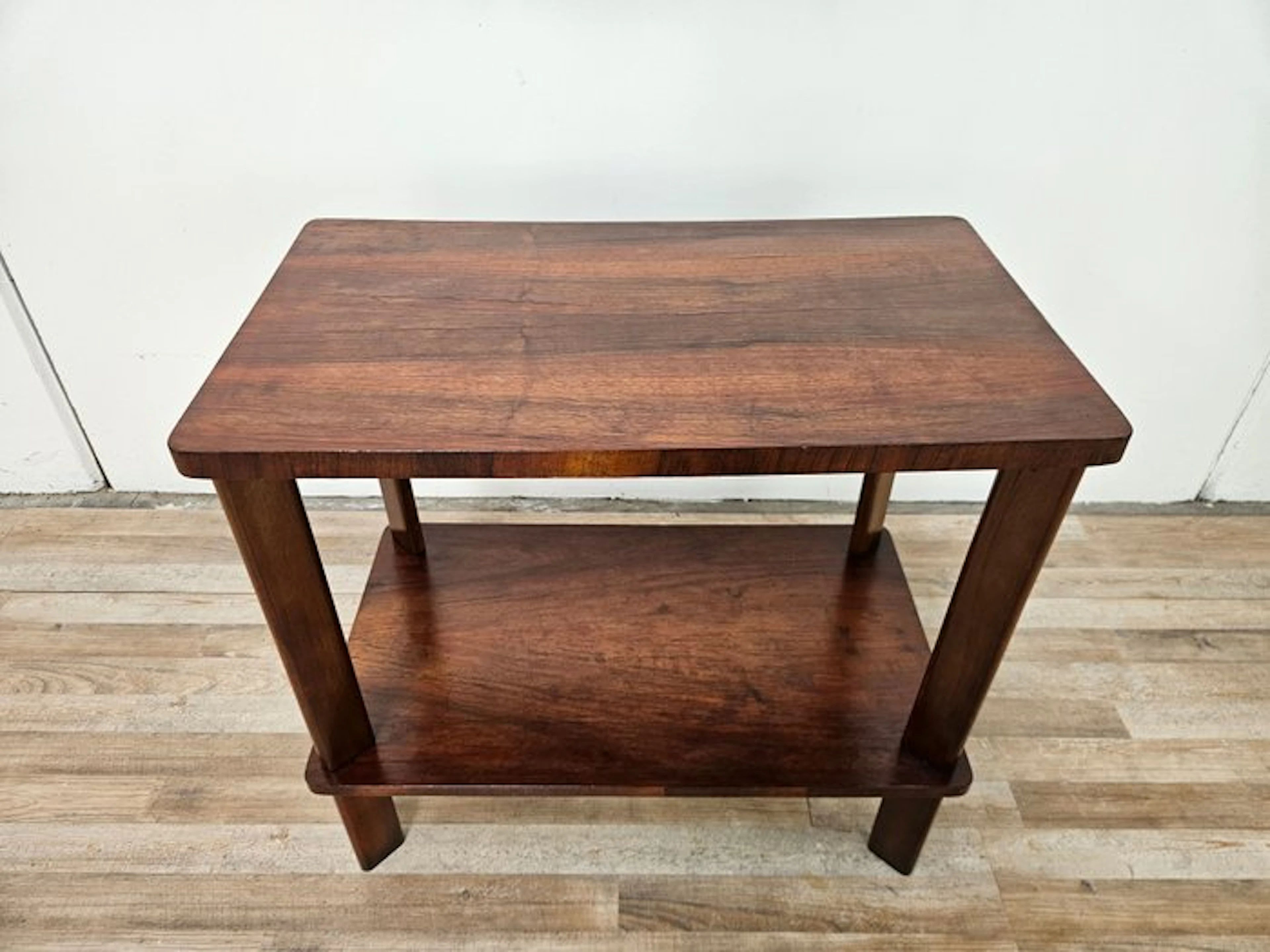 Centre table - Art Deco living room coffee table in walnut - Walnut
