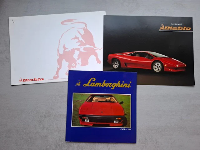 Brochure - Lamborghini - Jalpa 3500 - Diablo