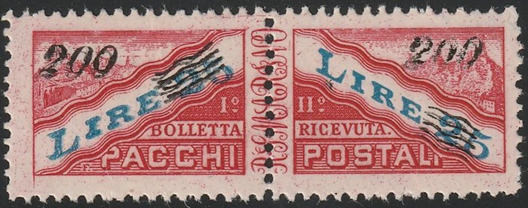 San Marino 1946 - Postal Parcels 200 L