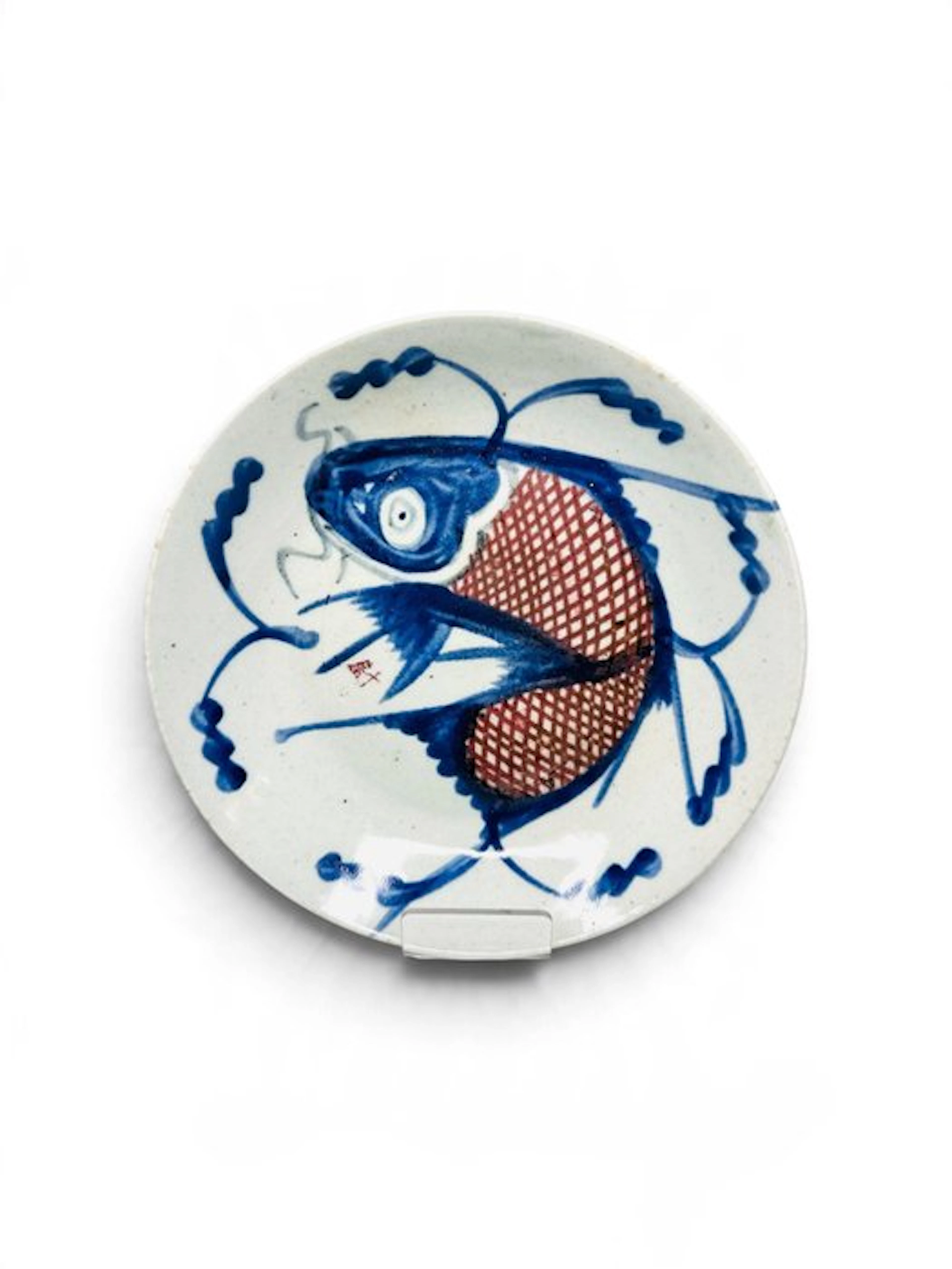 Porcelain plate - China - Qing Dynasty (1644-1911)