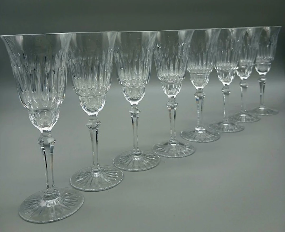 Drinking service (8) - Crystal - Belle Époque flute