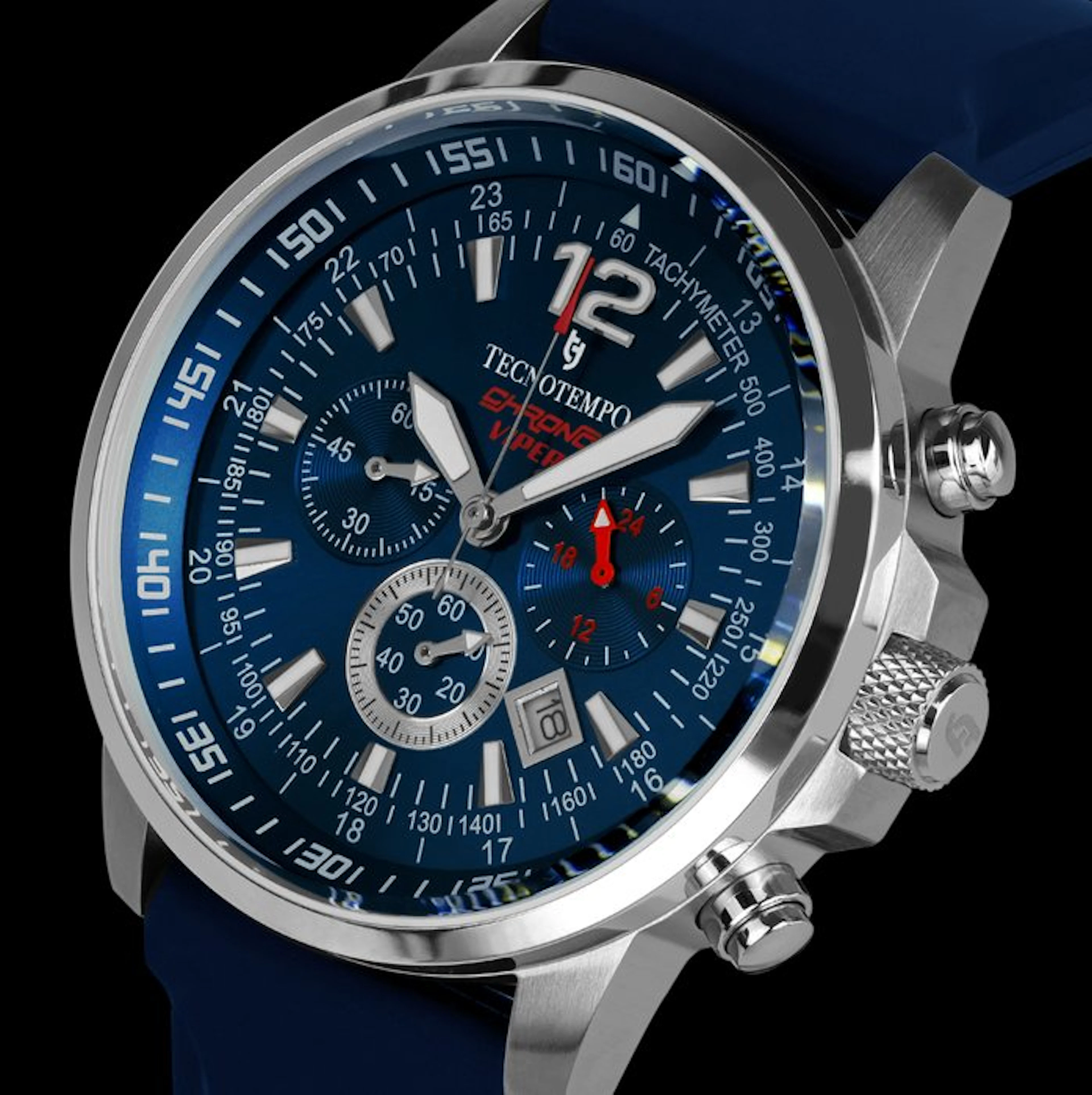 Tecnotempo - Chronograph 100M - "Chrono Viper" Limited...
