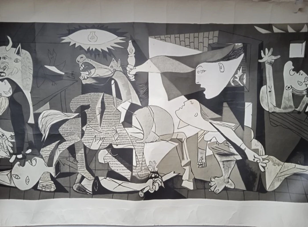 Pablo Picasso - Guernica- Museum repro 1975's