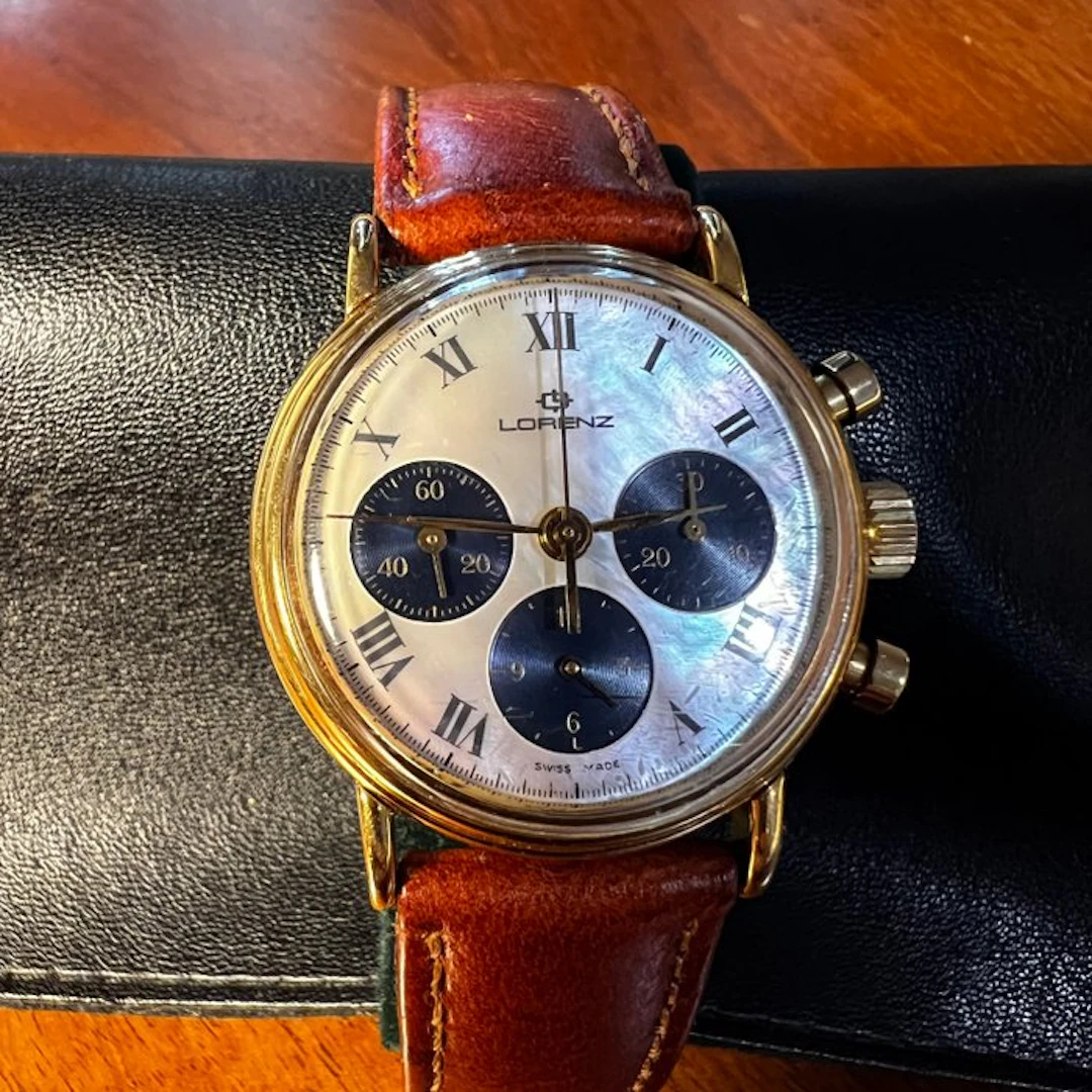 Lorenz - CHRONOGRAPH LEMANIA 1873 MOVEMENT - Unisex - 1990-1999