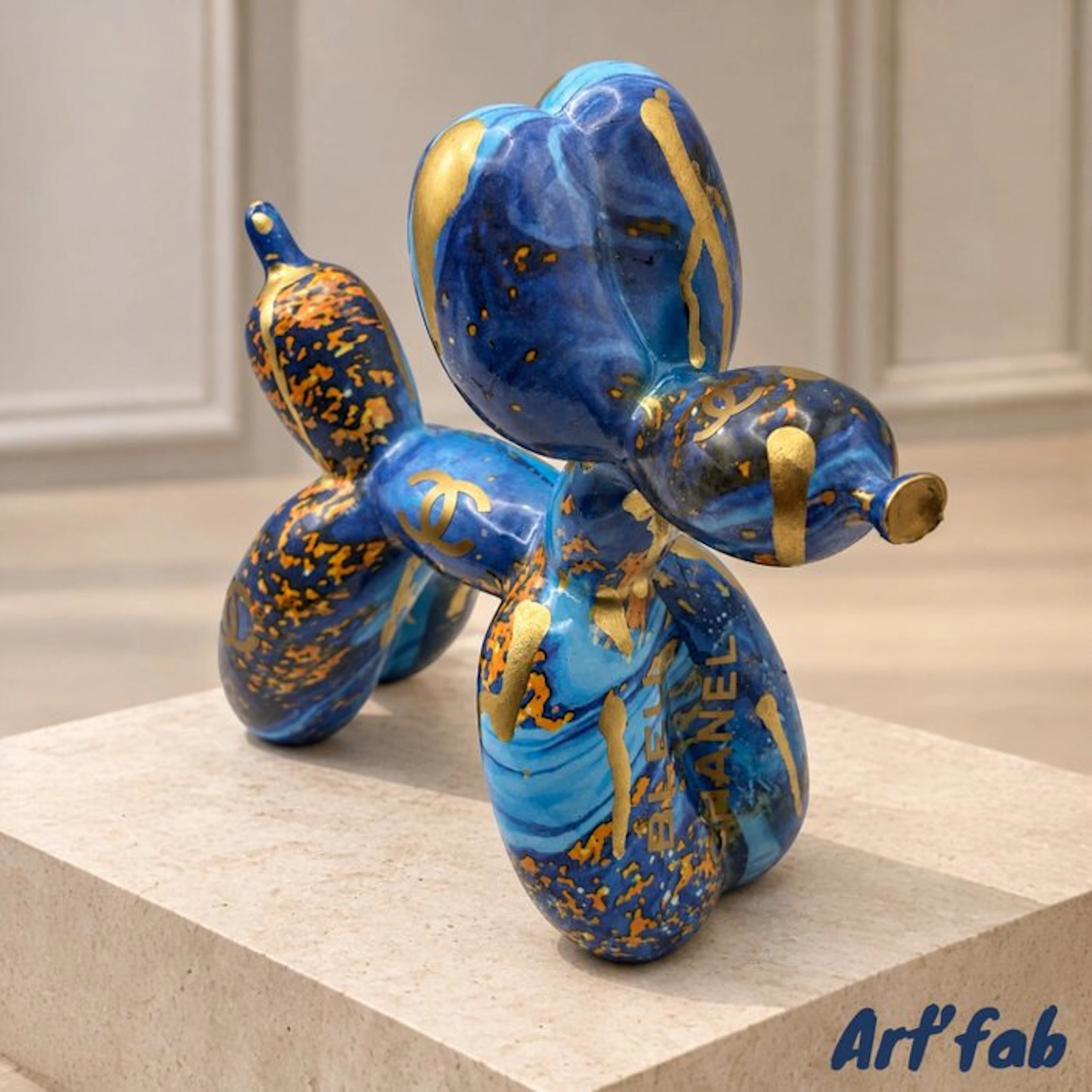 Art'fab - Blue & Gold