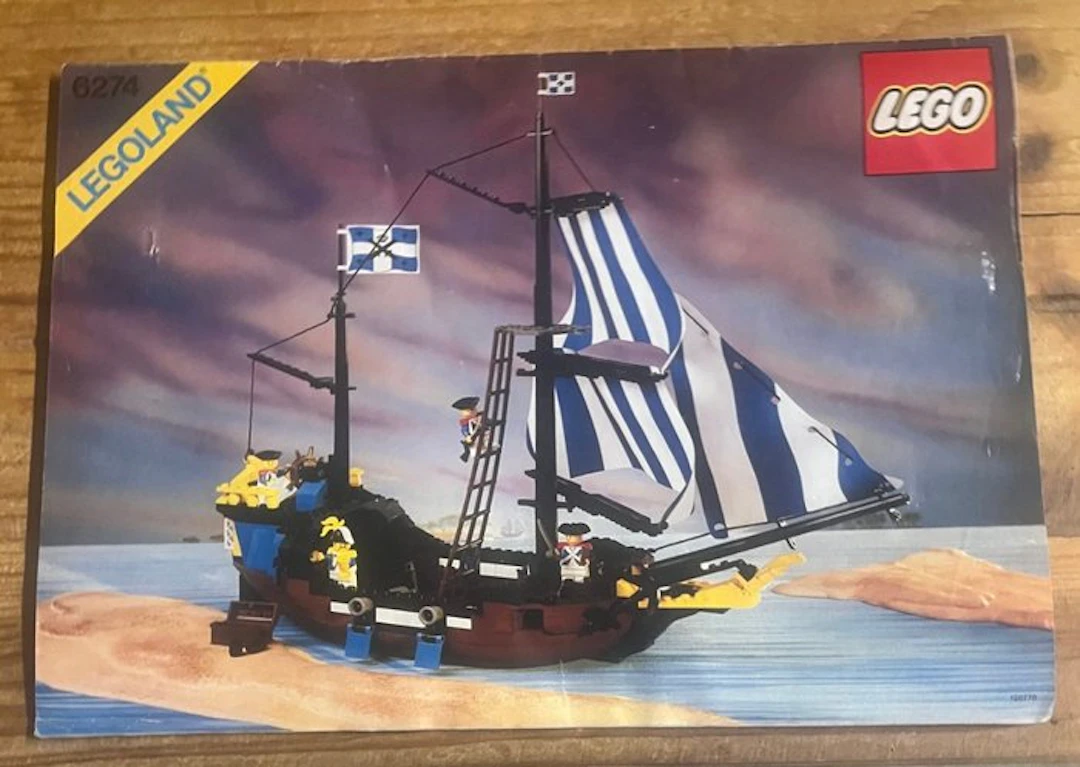 LEGO Set - 6274 - Pirates - Lego 6274 caribbean clipper