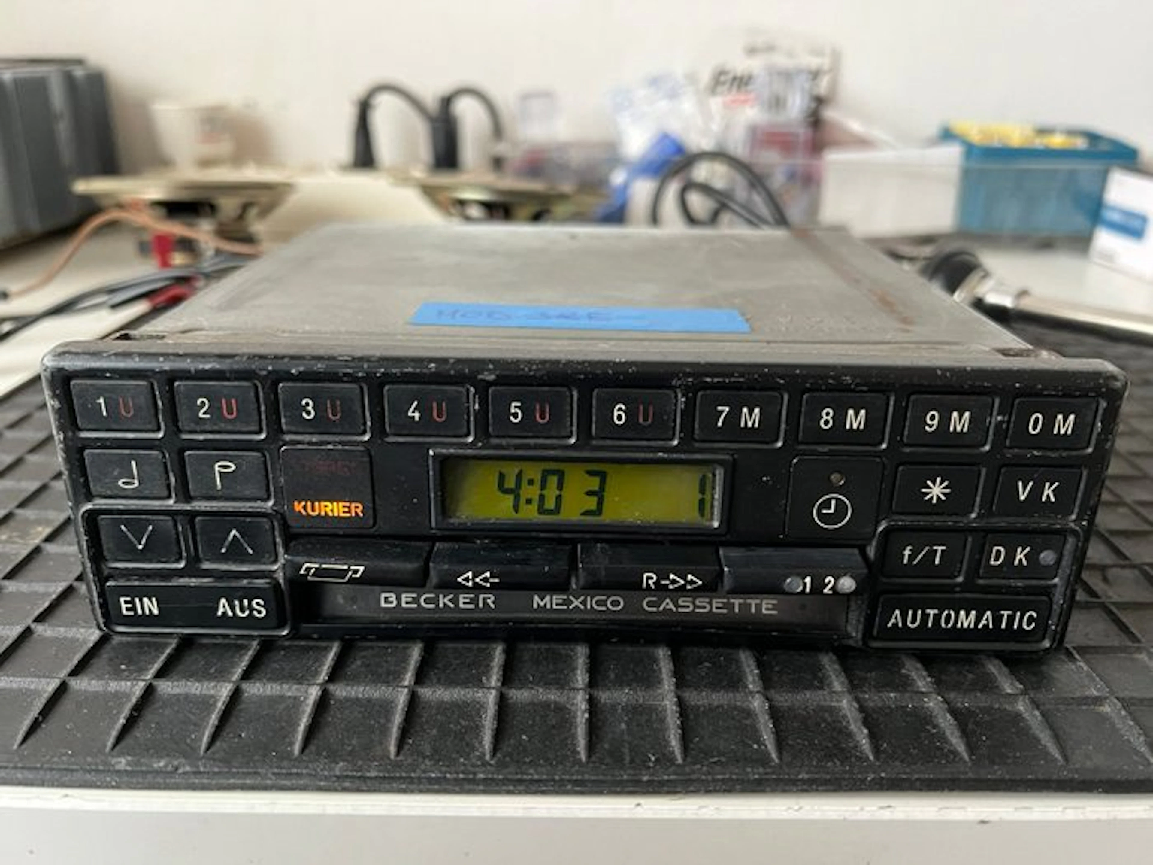 becker - mexico Autoradio