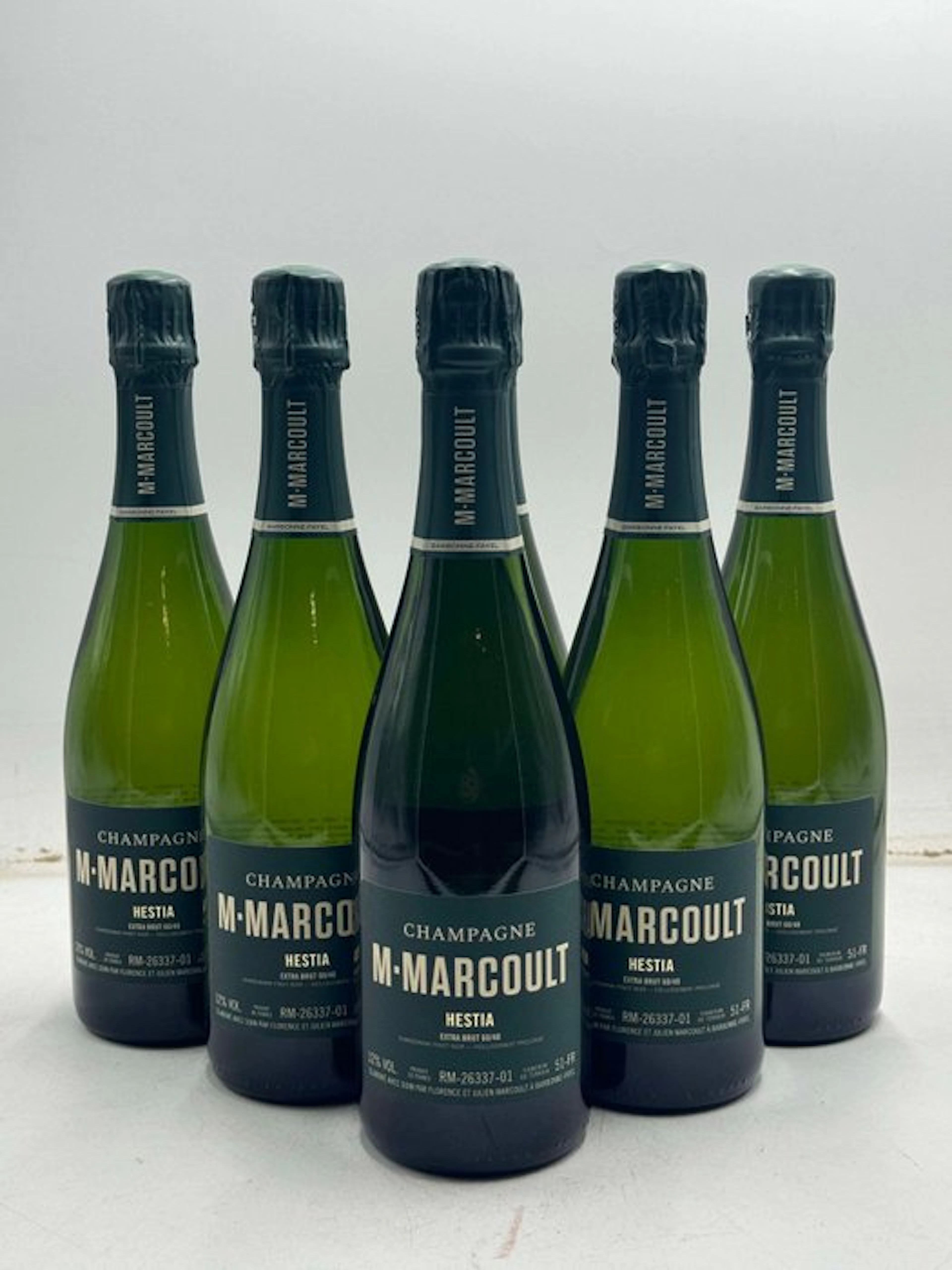 M.Marcoult, Hestia Extra Nature - Champagne Extra Brut - 6 Bottles (0.75L)