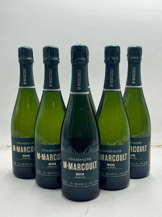 M.Marcoult, Hestia Extra Nature - Champagne Extra Brut - 6 Bottles (0.75L)