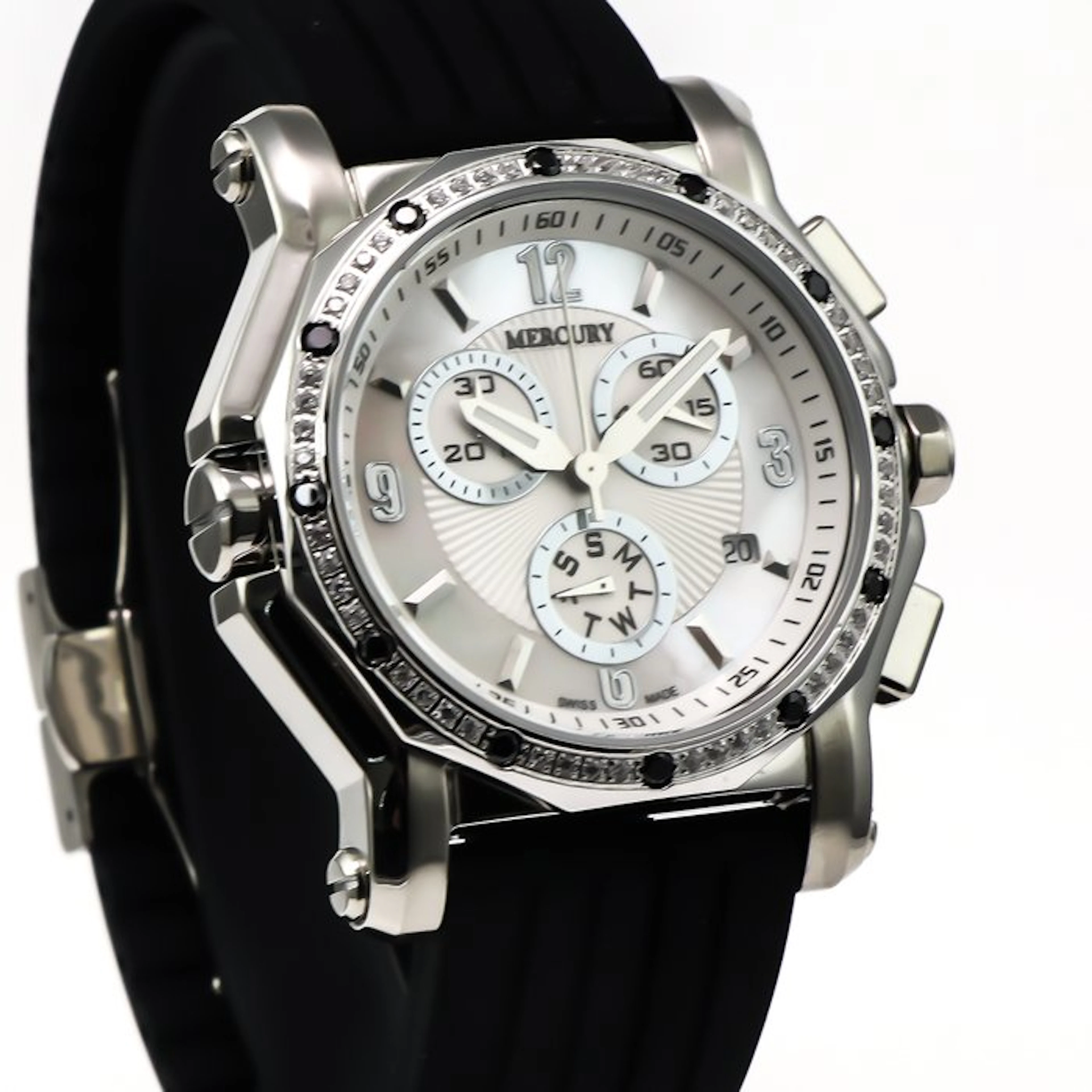 Mercury - Swiss Made Chronograph Watch - ME1075-SX-S-7...