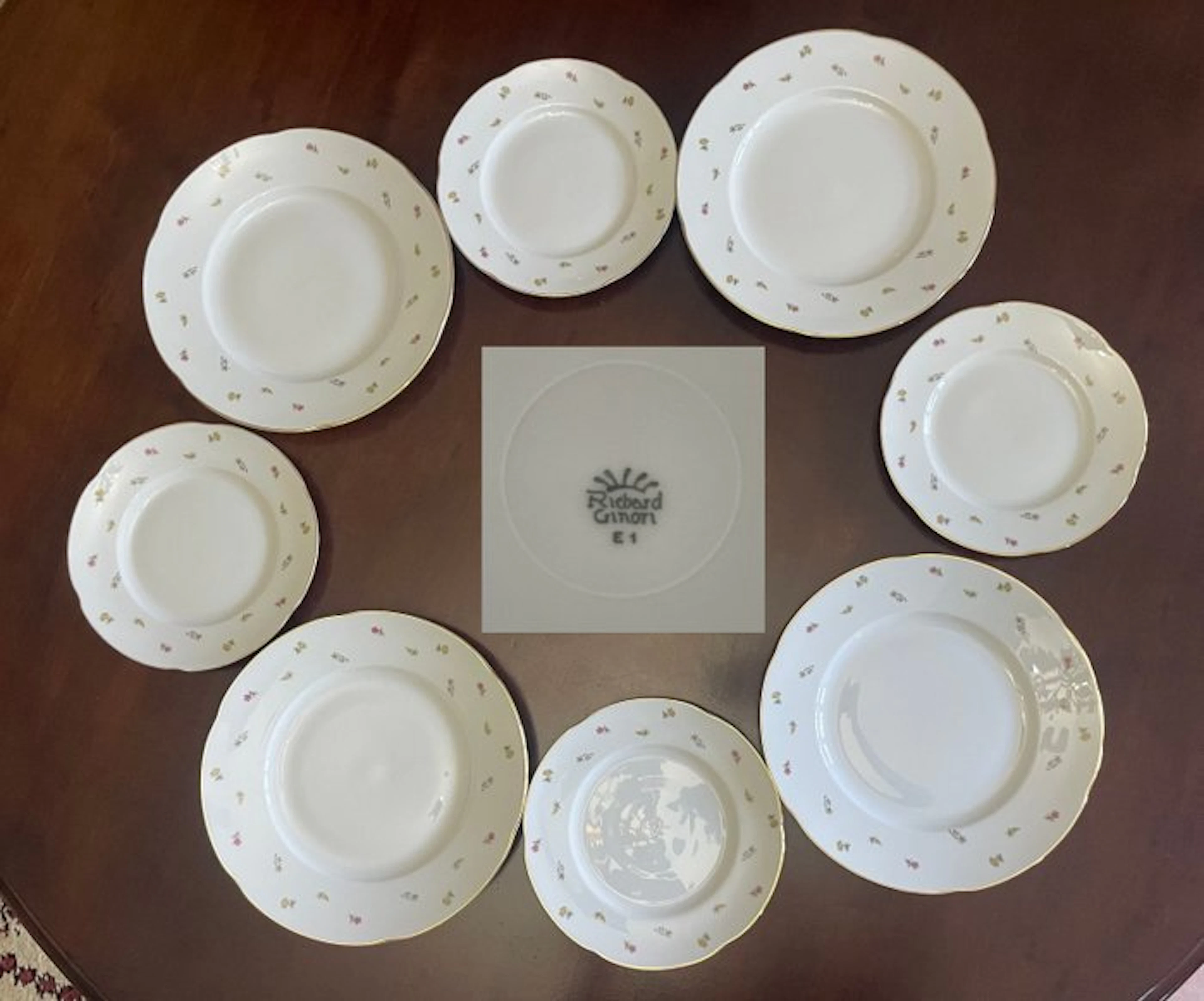 Richard Ginori - Servito per cena - Ottimi - Dish (8) - Porcelain