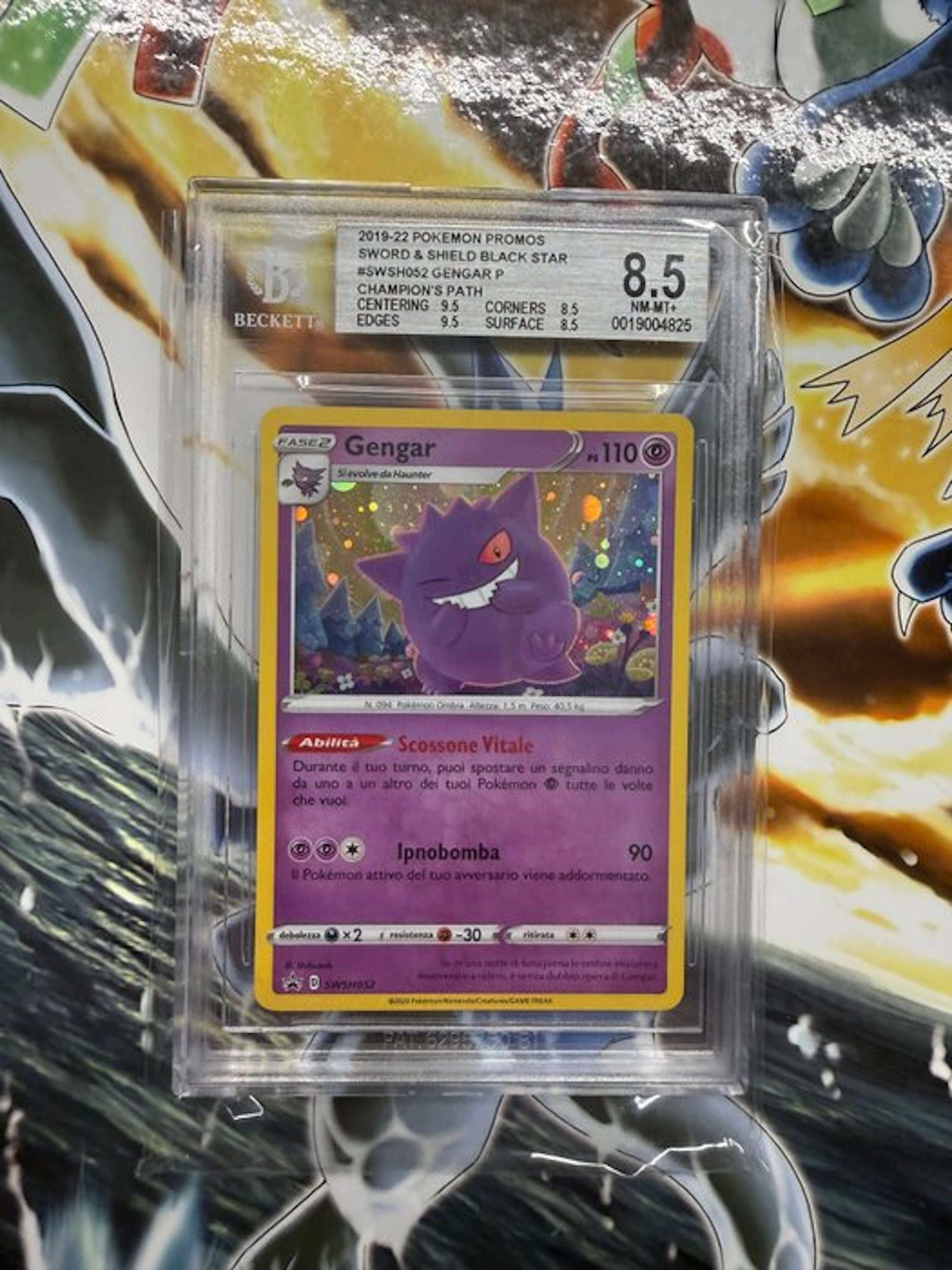 Pokémon - 1 Graded card - Pokémon - Gengar SWSH052 Promo card