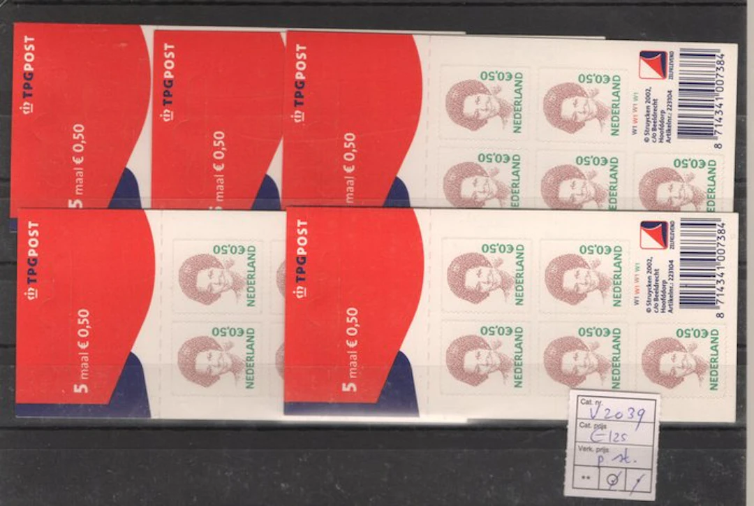 Netherlands 2002/2009 - Dutch hanging booklet Beatrix...