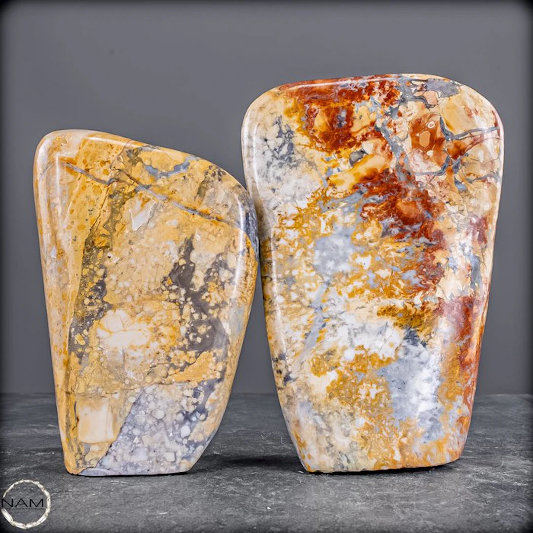 Picture Jasper set from Indonesia – two extraordinary...