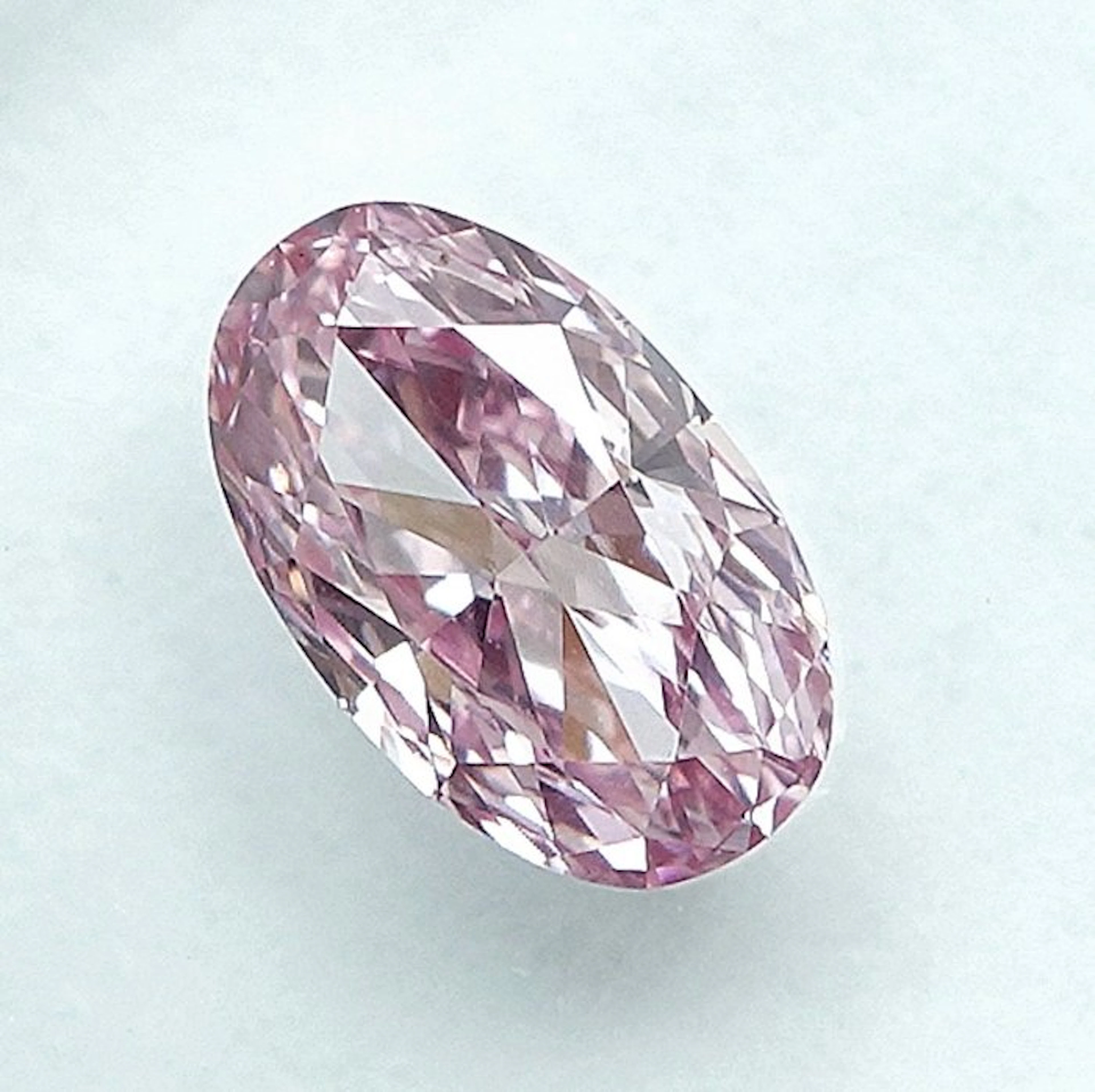 1 pcs Diamond (Colour-treated) - 0.52 ct - Oval - Fancy...
