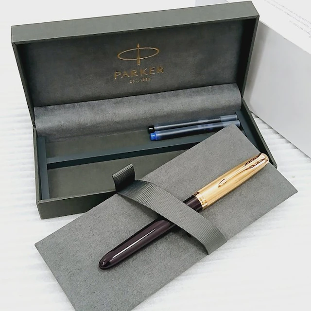 Parker - 51 Deluxe Plum GT - No reserve price - Fountain pen