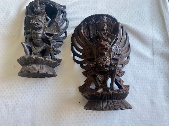 Vishnu op Garuda - Statue - Indonesia (No reserve price)
