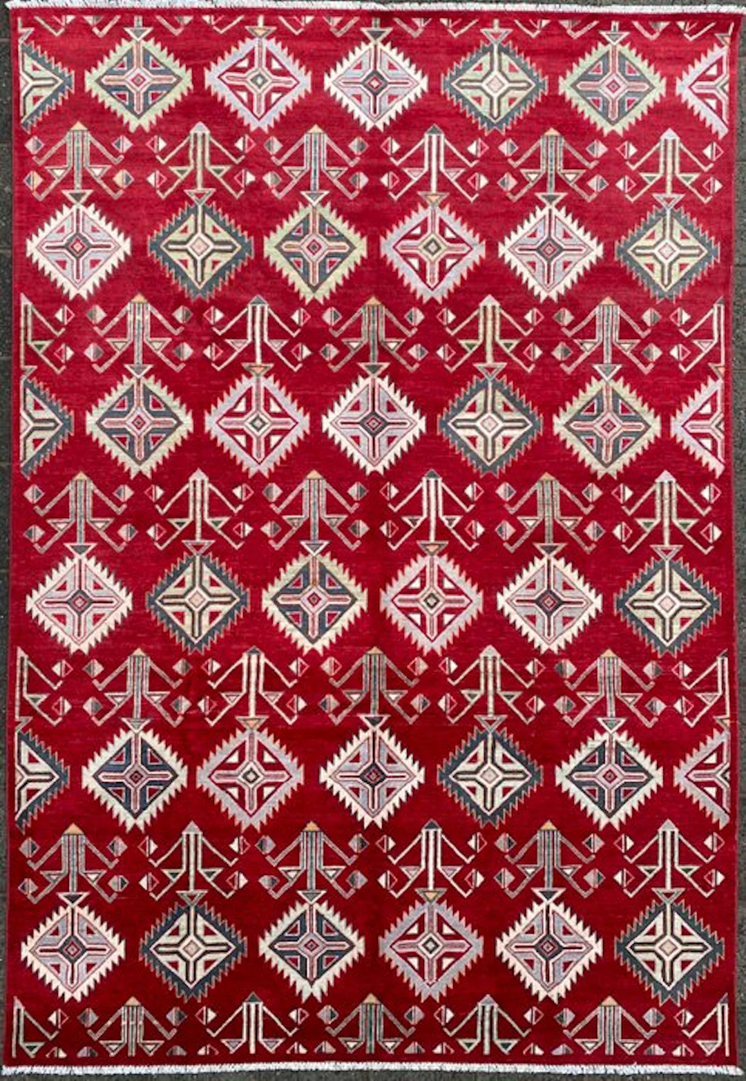 Afghan Modern - Unused - Carpet - 296 cm - 203 cm