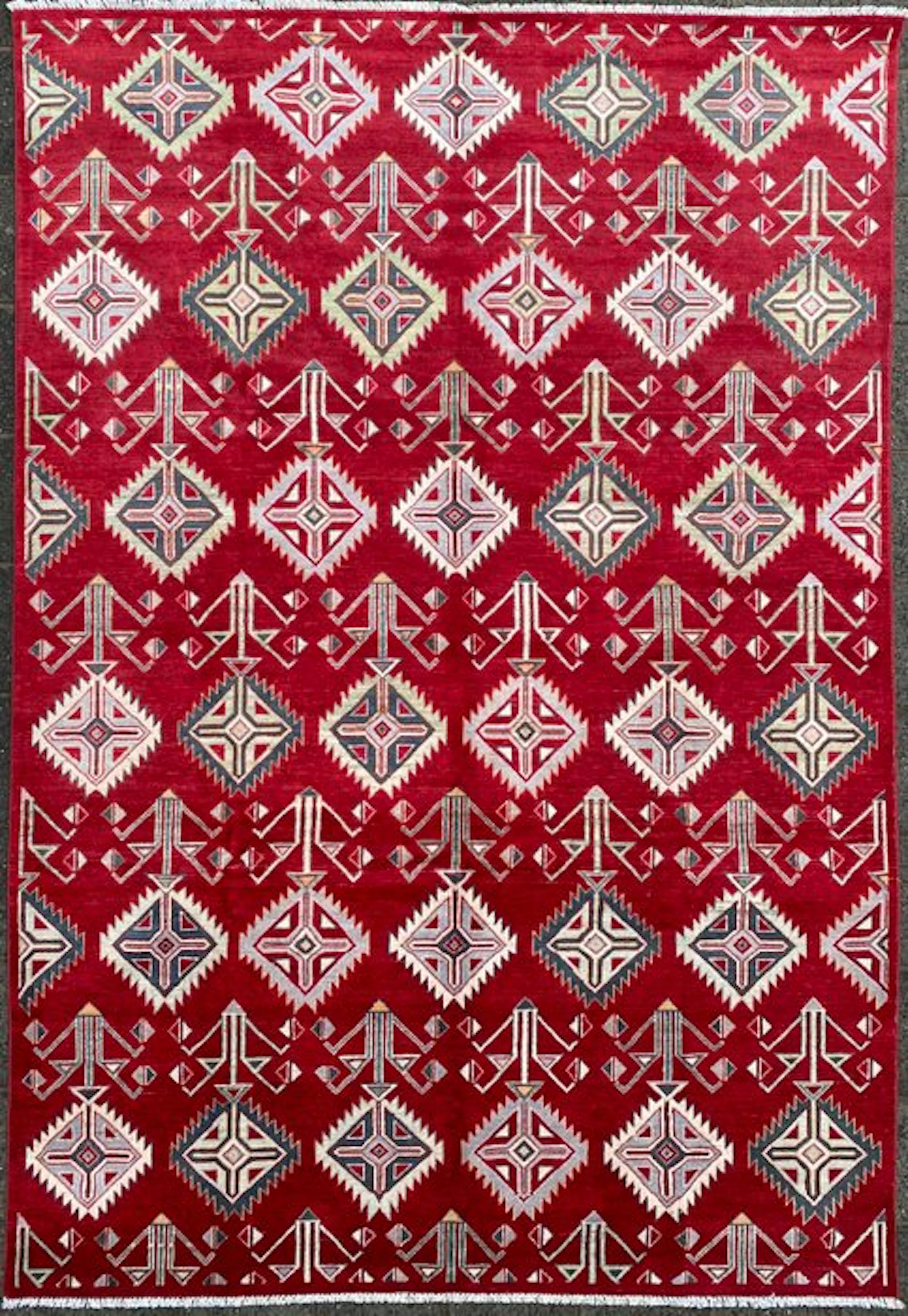 Afghan Modern - Unused - Carpet - 296 cm - 203 cm