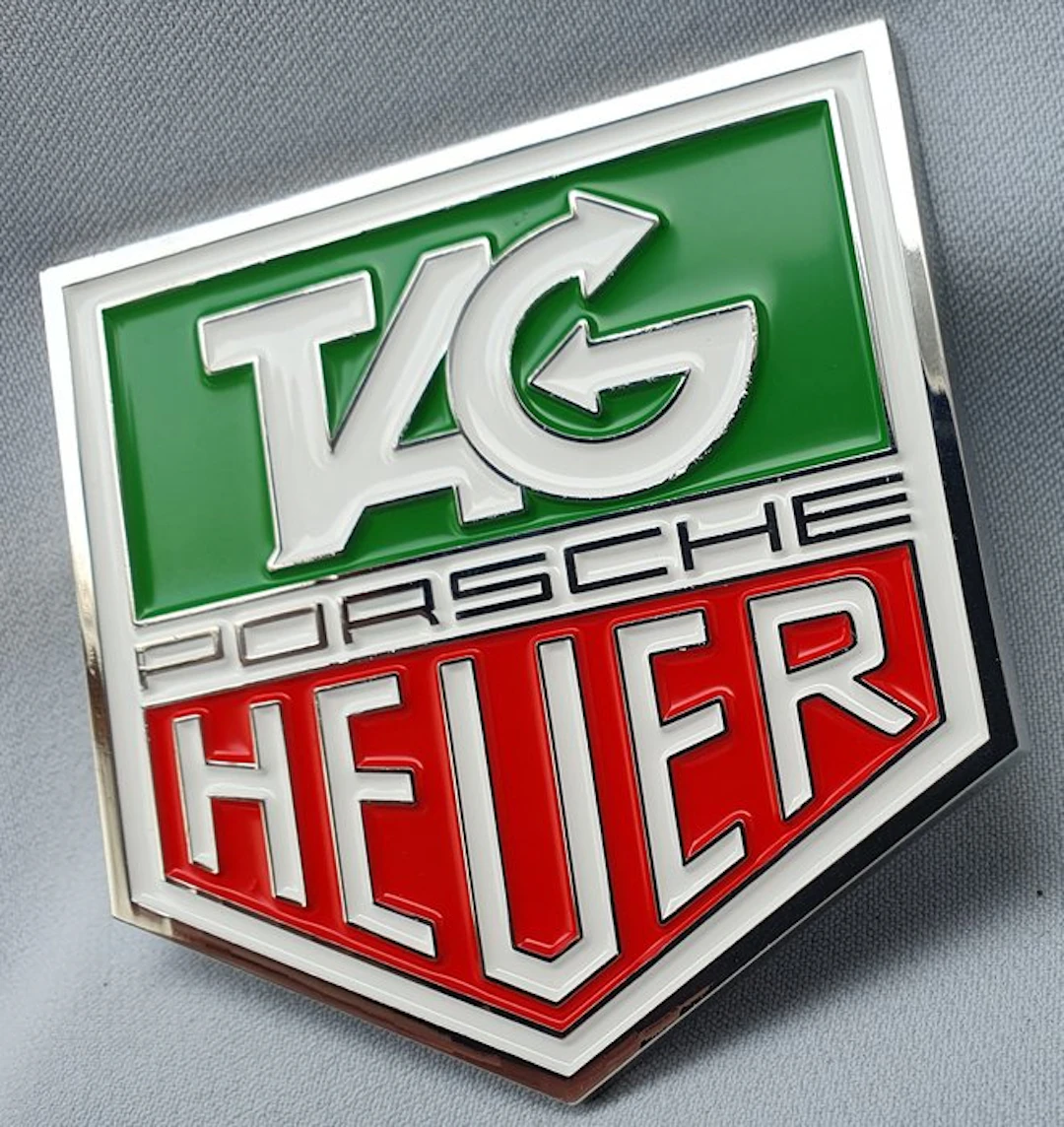 Badge - Grille Badge - TAG HEUER - PORSCHE - South America - 21st