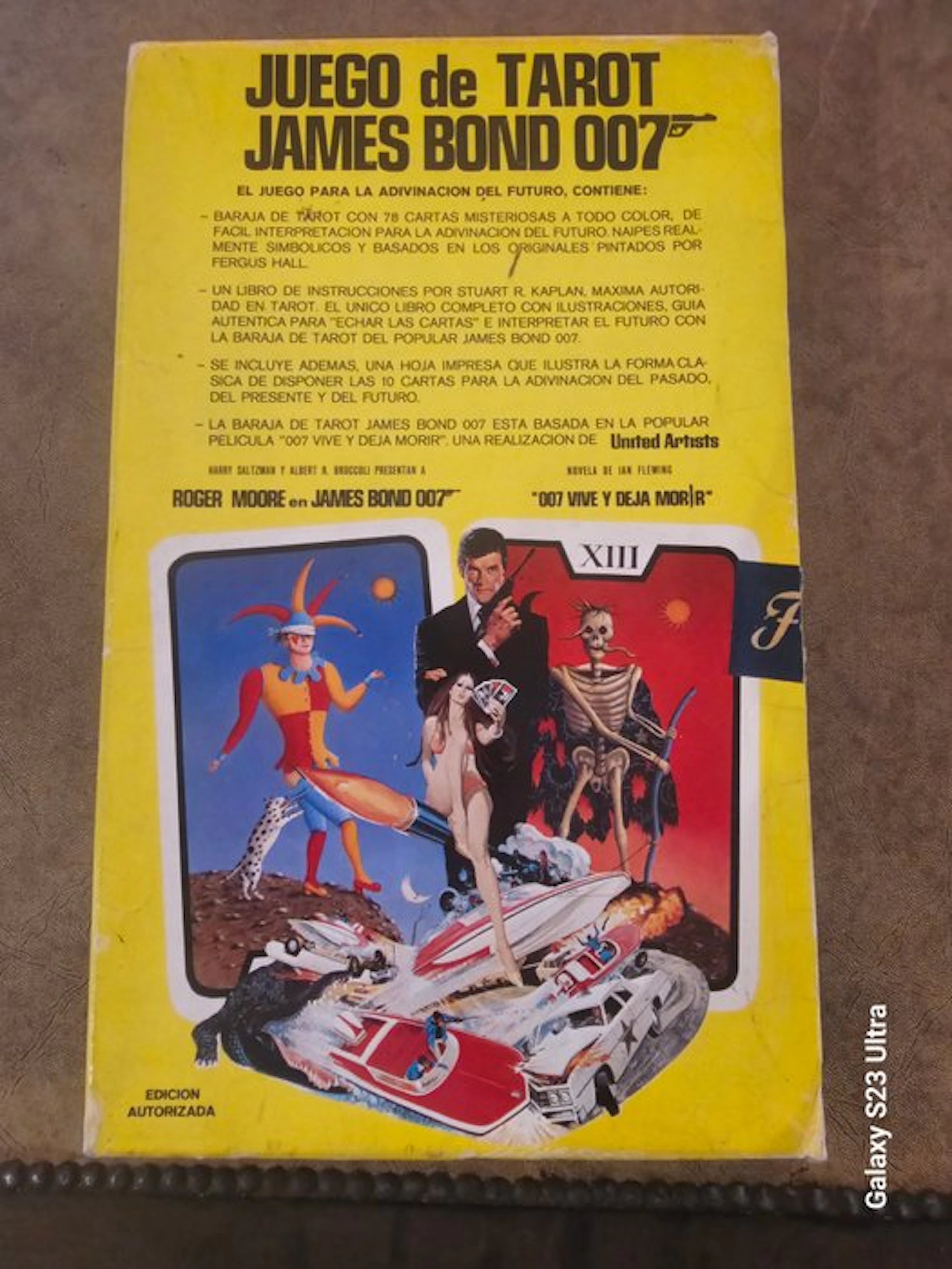 James Bond 007: Live And Let Die - - Movie prop James...