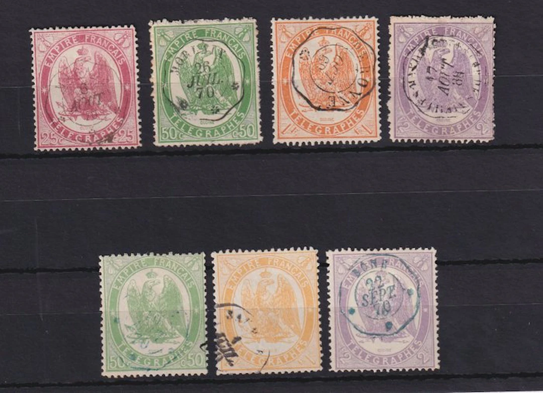 France 1868 - Telegraph stamp