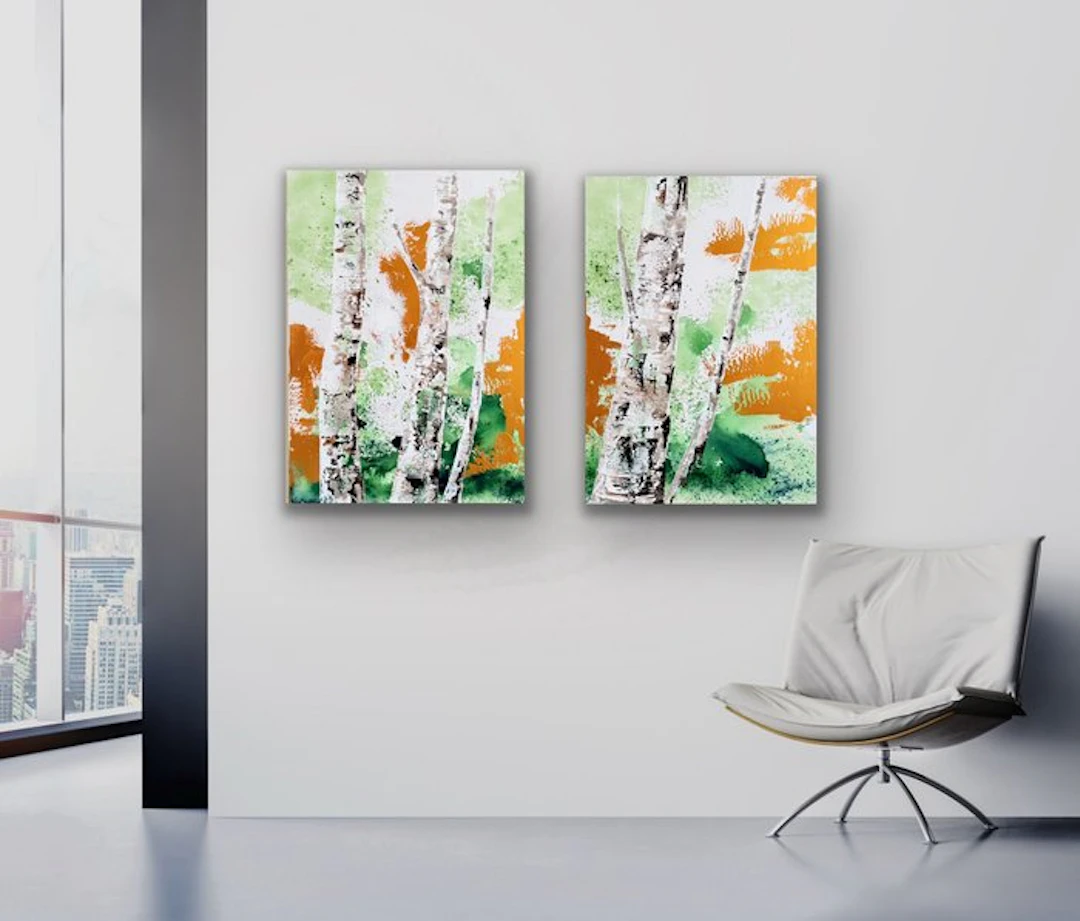 Andrea Krauß - Sunlit Stillness_09 diptychon