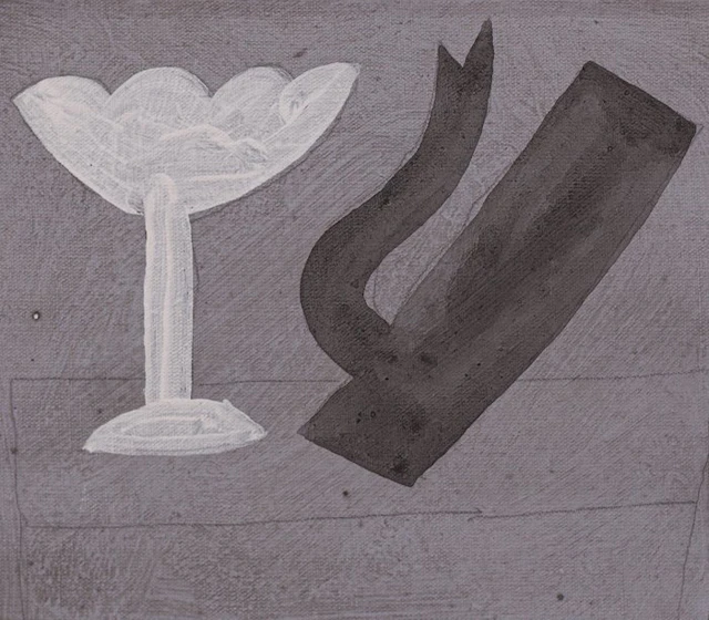 Klaas Gubbels (1934) - Koffiekan met glas