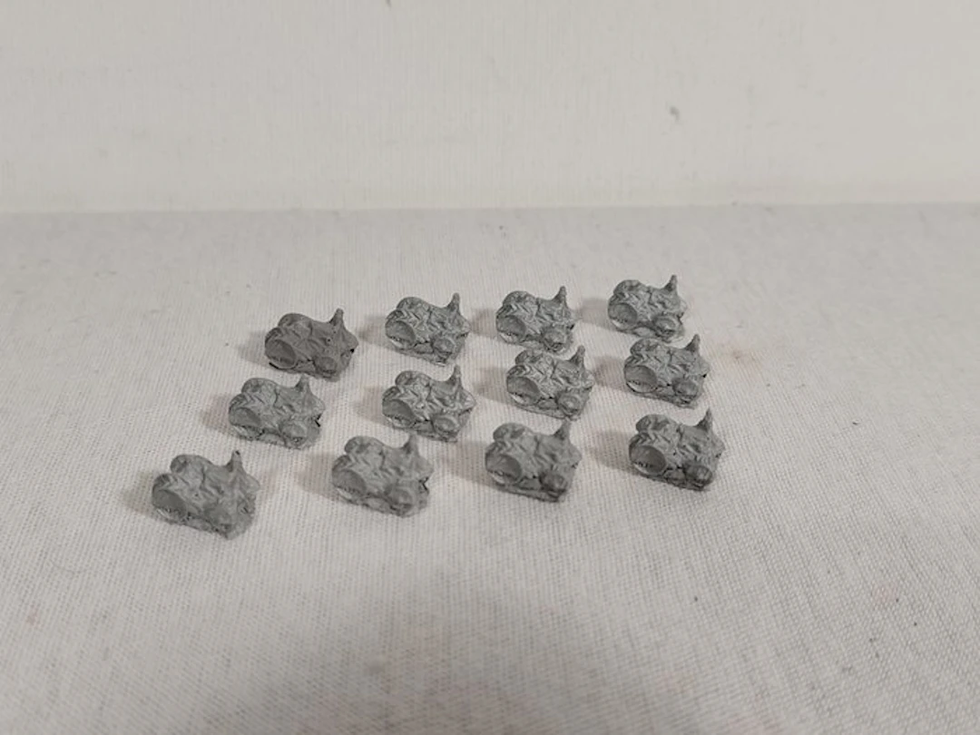 Resin-Guss Z - Model train scenery (12) - Cargo: Lanz...