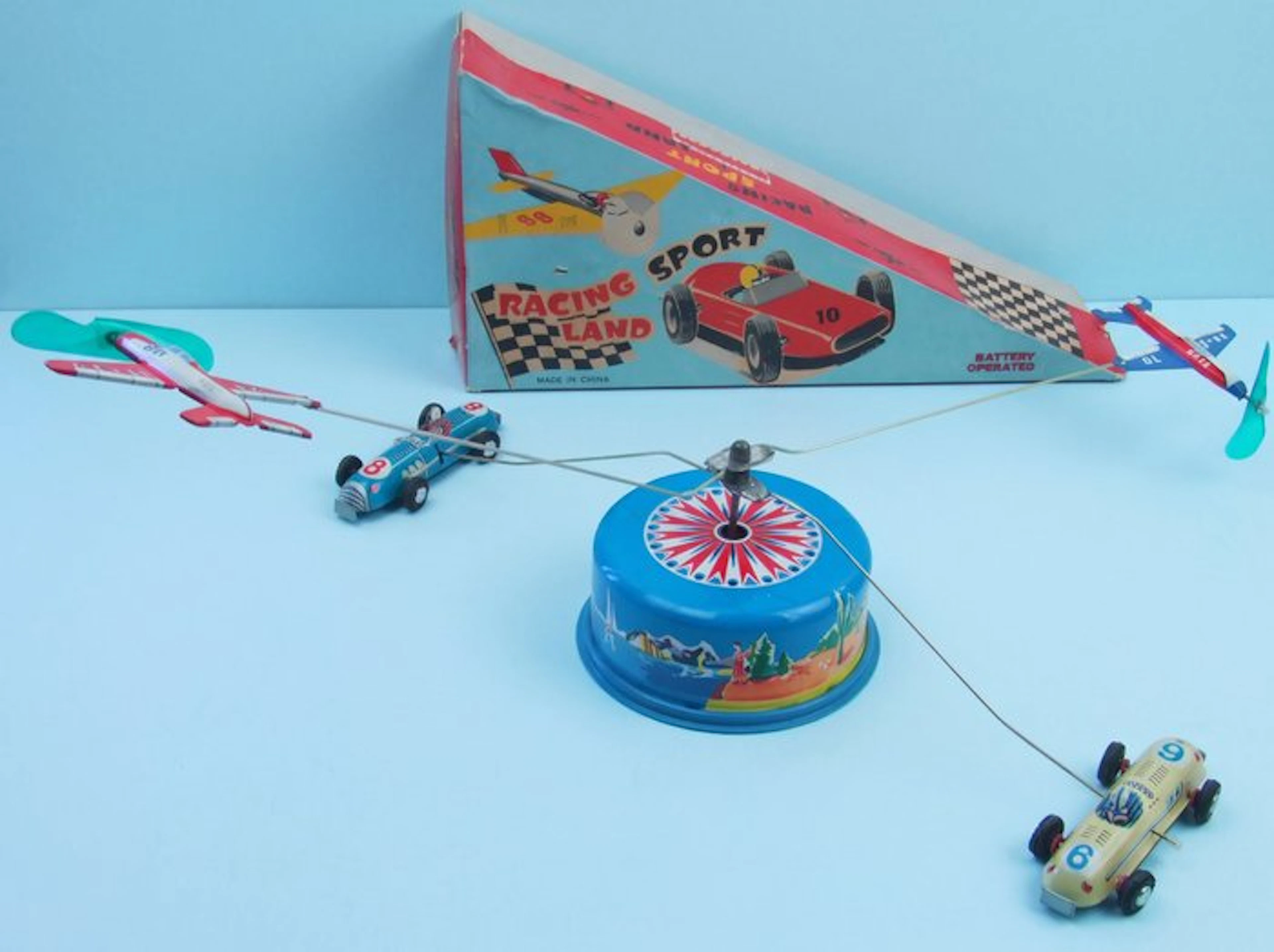 STF - Tin toy - Tin B/O Racing Sport Land ME628 - 1960-1970 - China