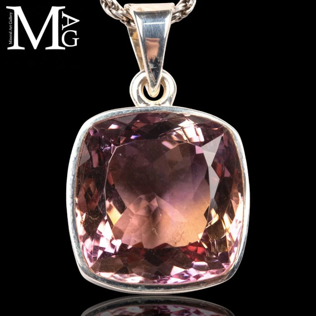 Really Precious Mineral - Sterling Silver Pendant with...