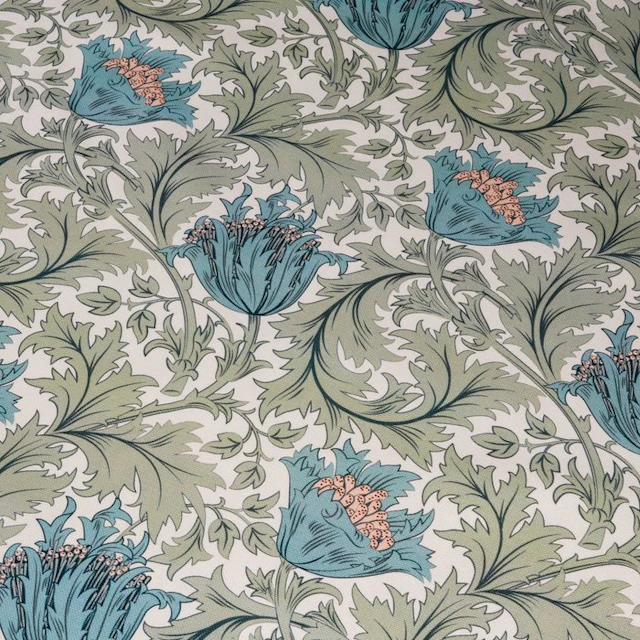 GCFabrics – Cotton Upholstery Fabric with Acanthus...