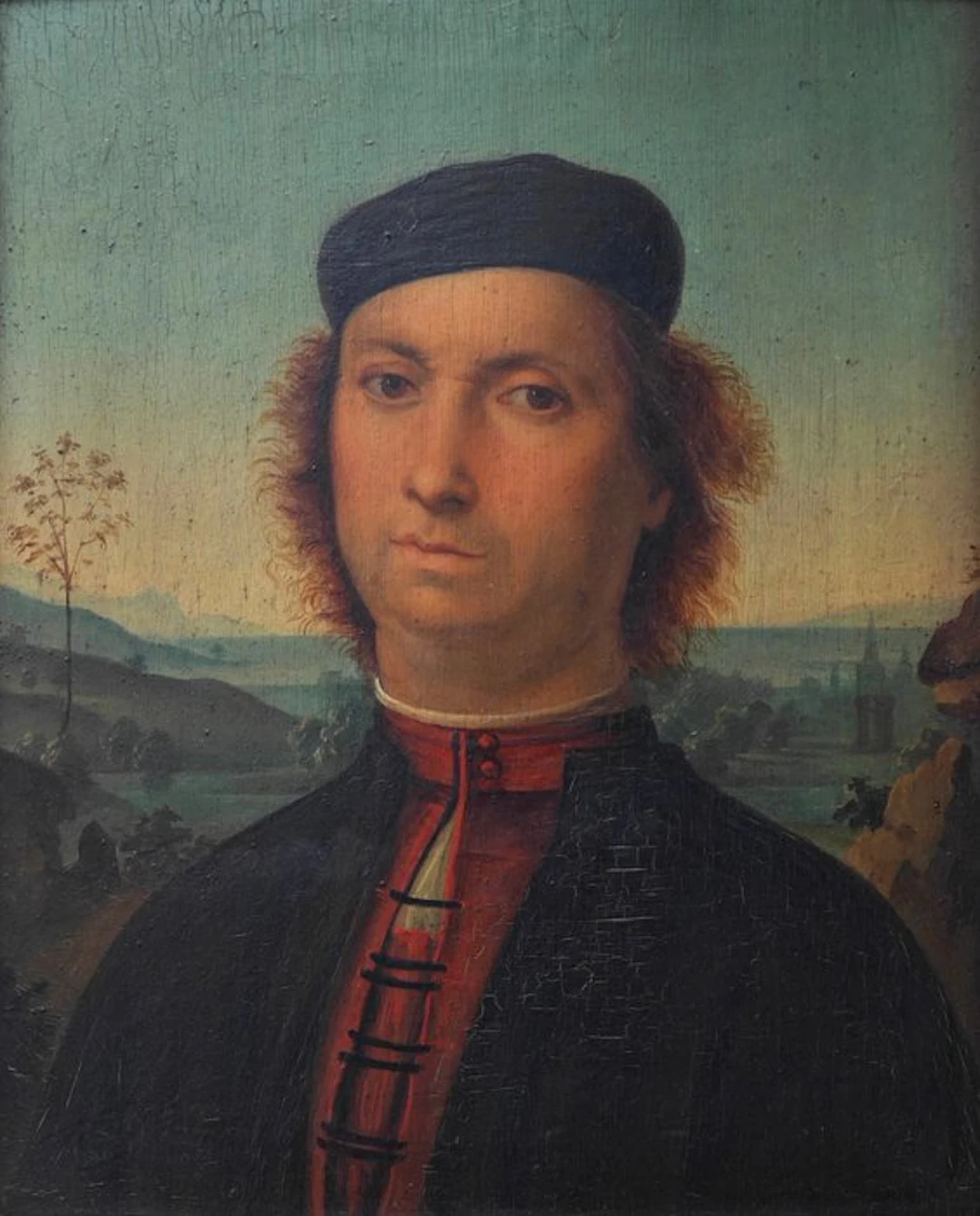 Pietro Perugino (c. 1448–1523), Follower of - Portrait de Francesco delle Opere