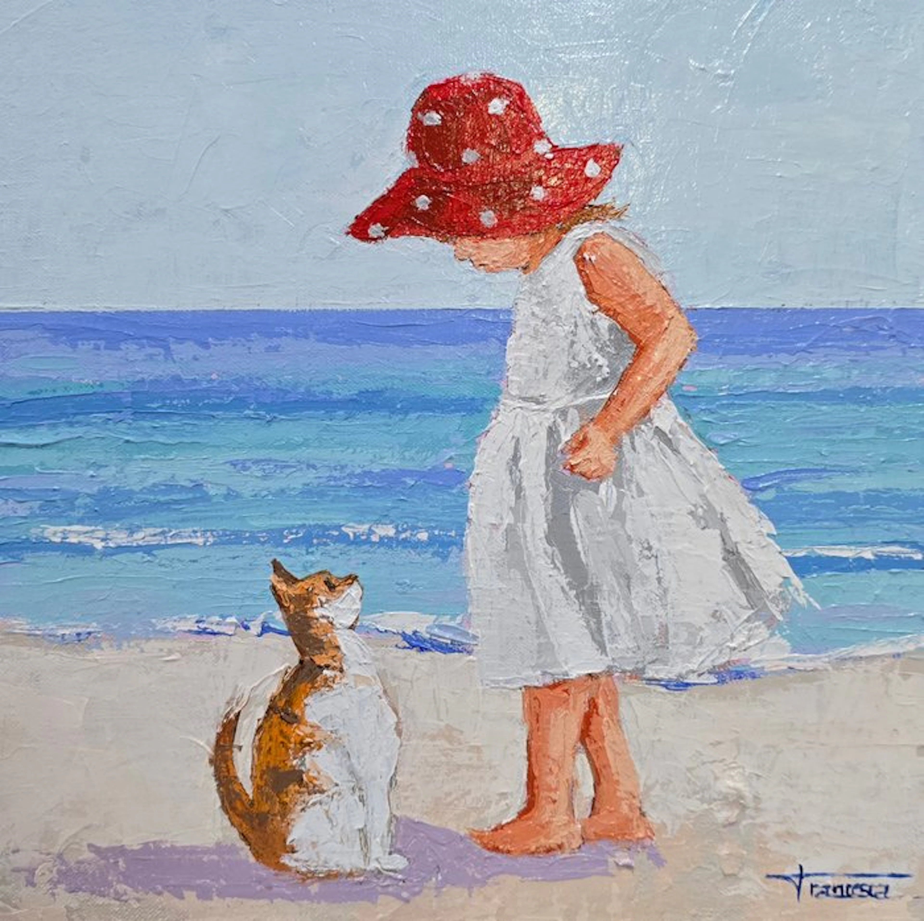 Francesca Escobar (1972) - Verano en la playa