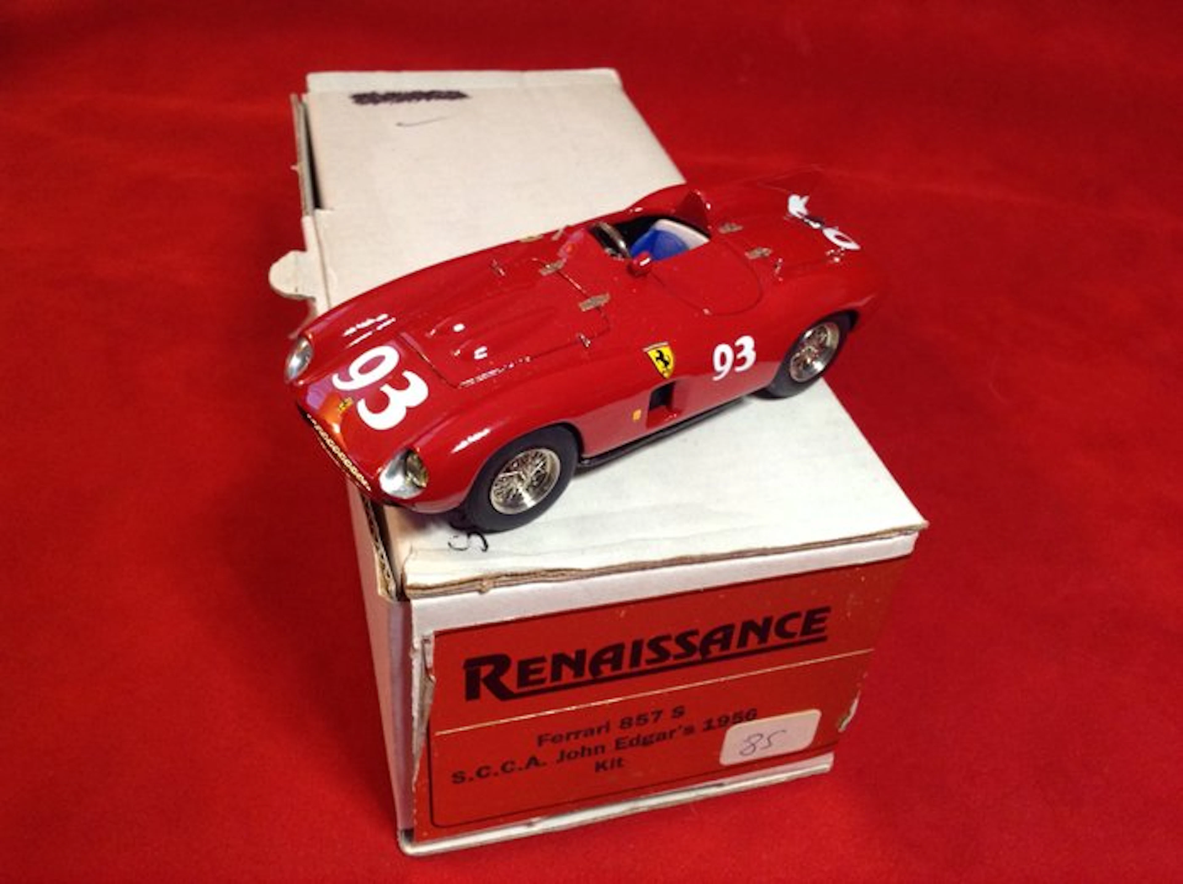 Renaissance - made in France 1:43 - Model race car - Ferrari 857S Sport ch