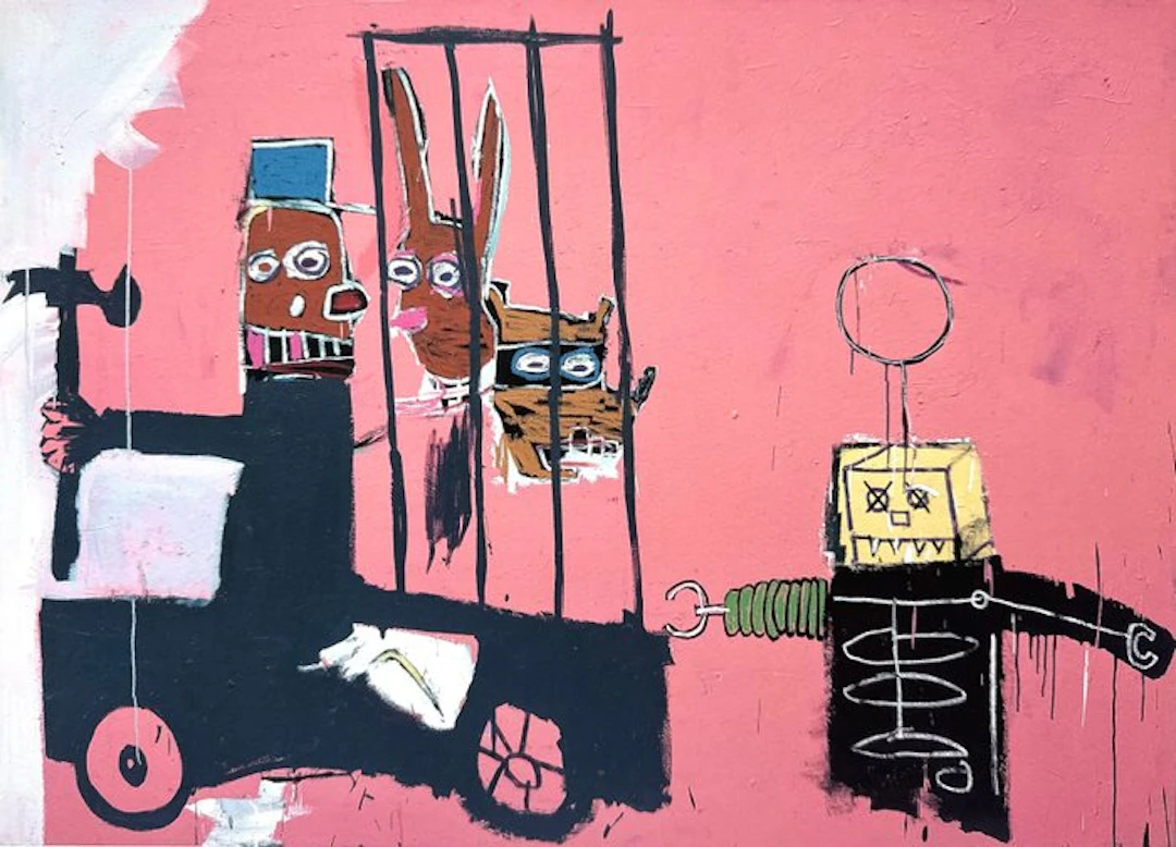 Jean-Michel Basquiat (1960-1988) - Molasses - Giclée...