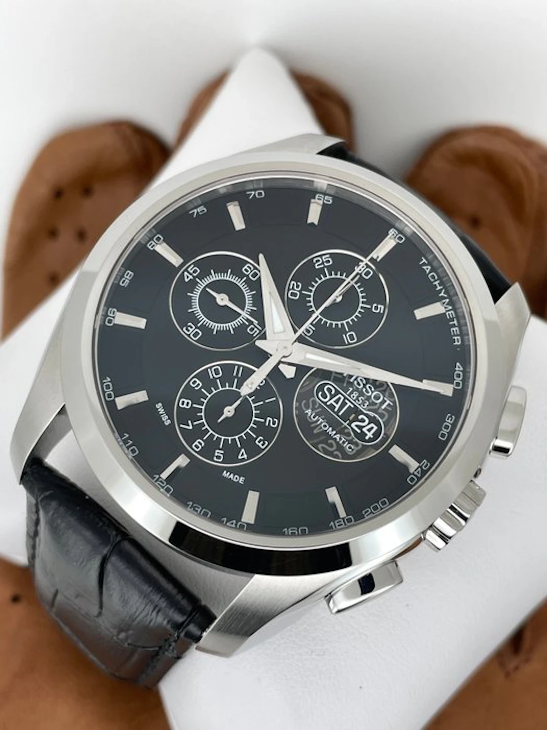 Tissot - Couturier Chronograph Automatic - T0356141605100 - Men - 2010-2020