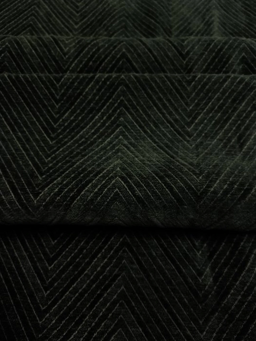 Meravigliosa e calda ciniglia effetto chevron