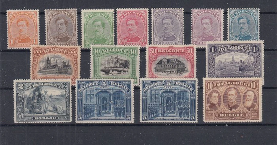 Belgium 1915 - Issue 1915 - OBP : 135/149