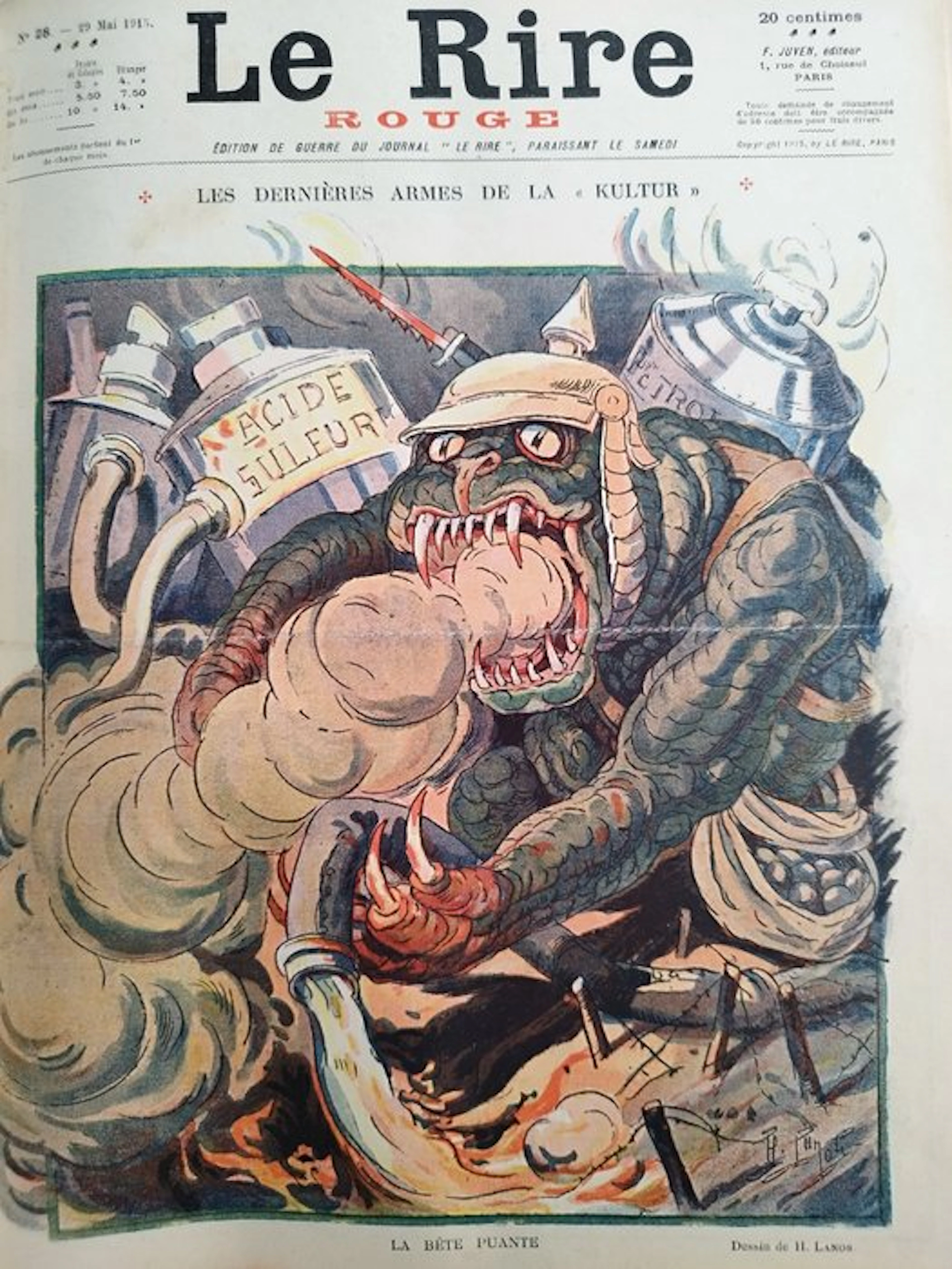 Collectif - Le Rire Rouge - 1915