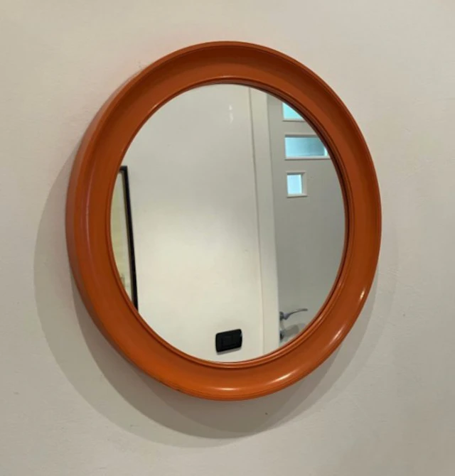 Wall mirror - Plastic, Glass - Space Age
