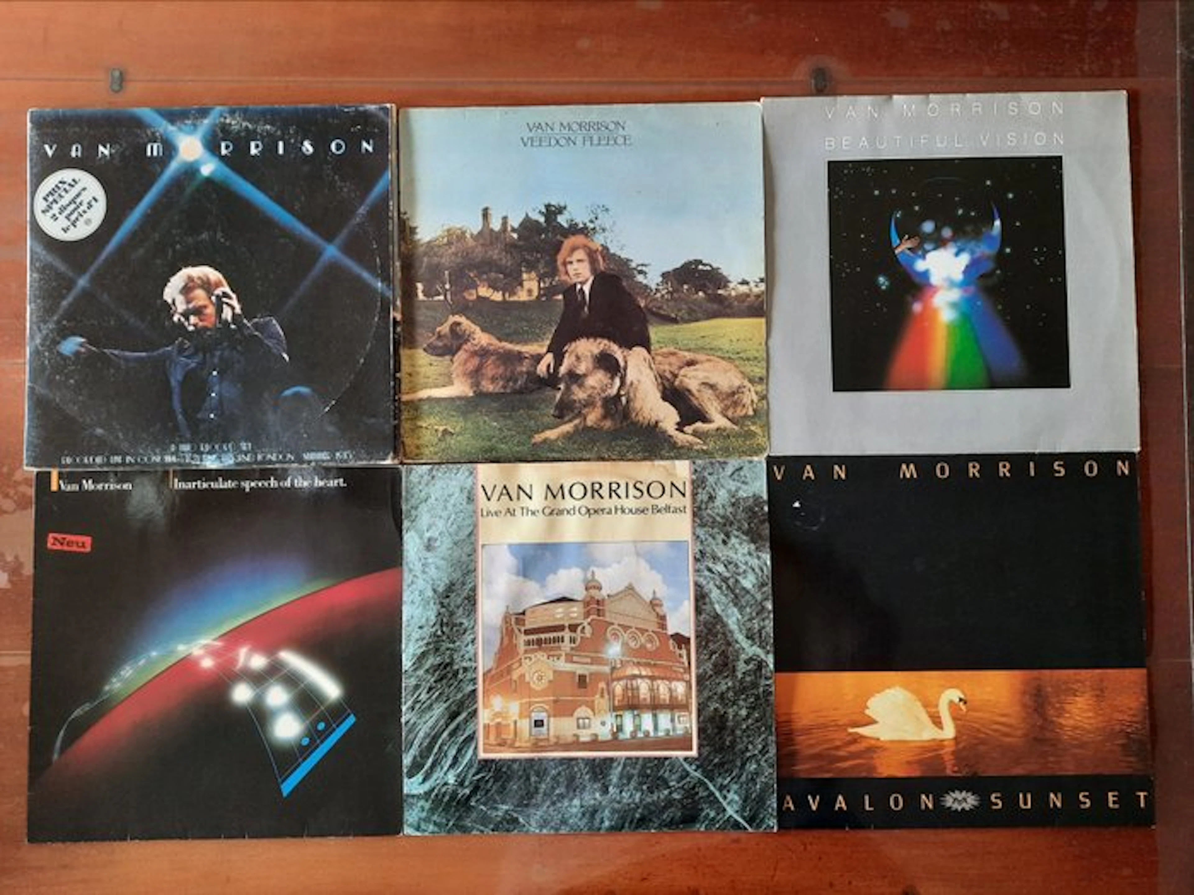 Van Morrison - 6 x LPs (inc