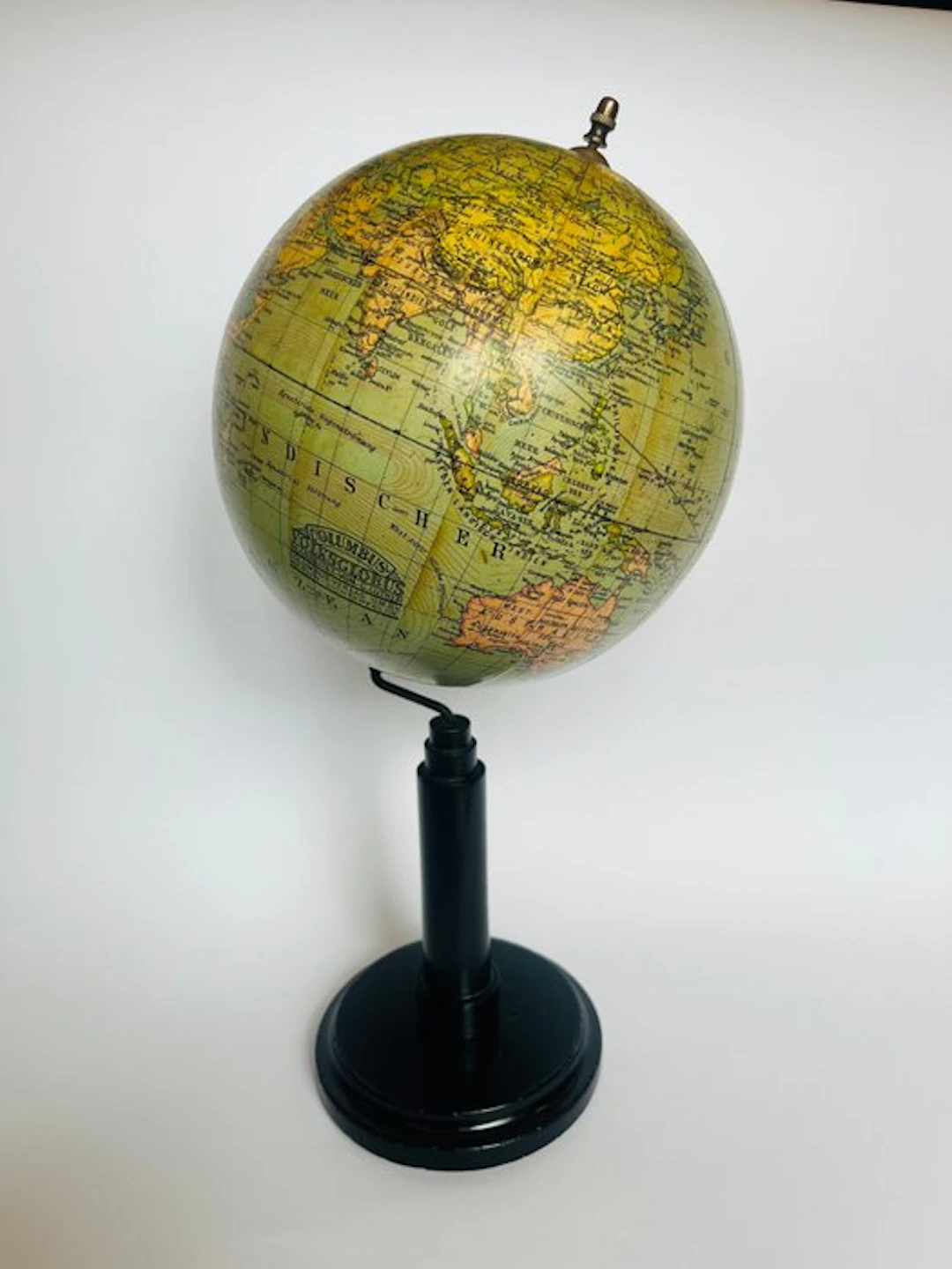 Terrestrial table globe - C.Luther - P. Oestergard Columbus - 1920-1930