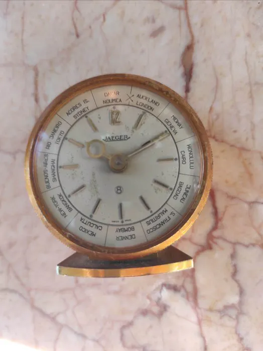 Clock - Jaeger-LeCoultre - Metal - 1960-1970