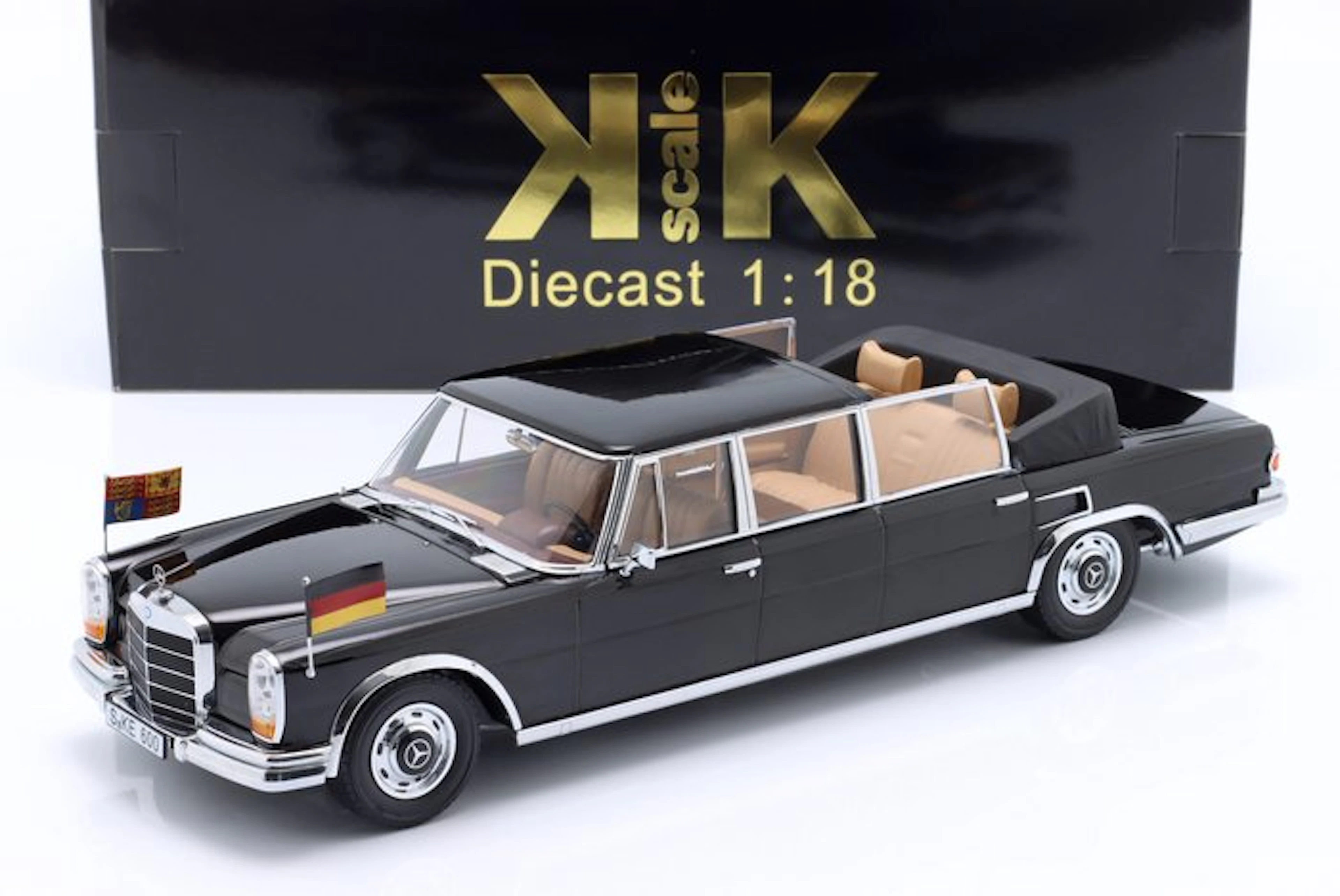 KK Scale 1:18 - Model car - Mercedes-Benz 600 W100...