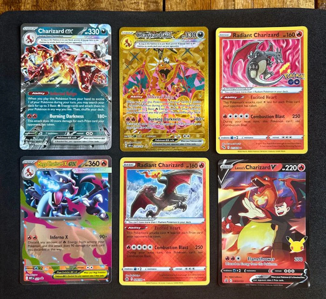 Pokémon - 6 Card - Charizard Collection 228/197 Full art
